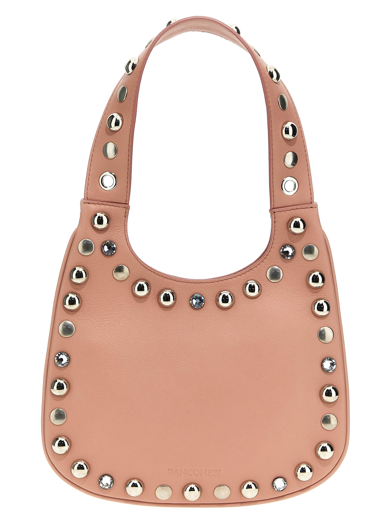 'Diamanti Saddle Bag S' handbag S24BG002STOURMALINEPINK (PANCONESI / ハンドバッグ・ショルダーバッグ ) | PANCONESI (パンコネージ)