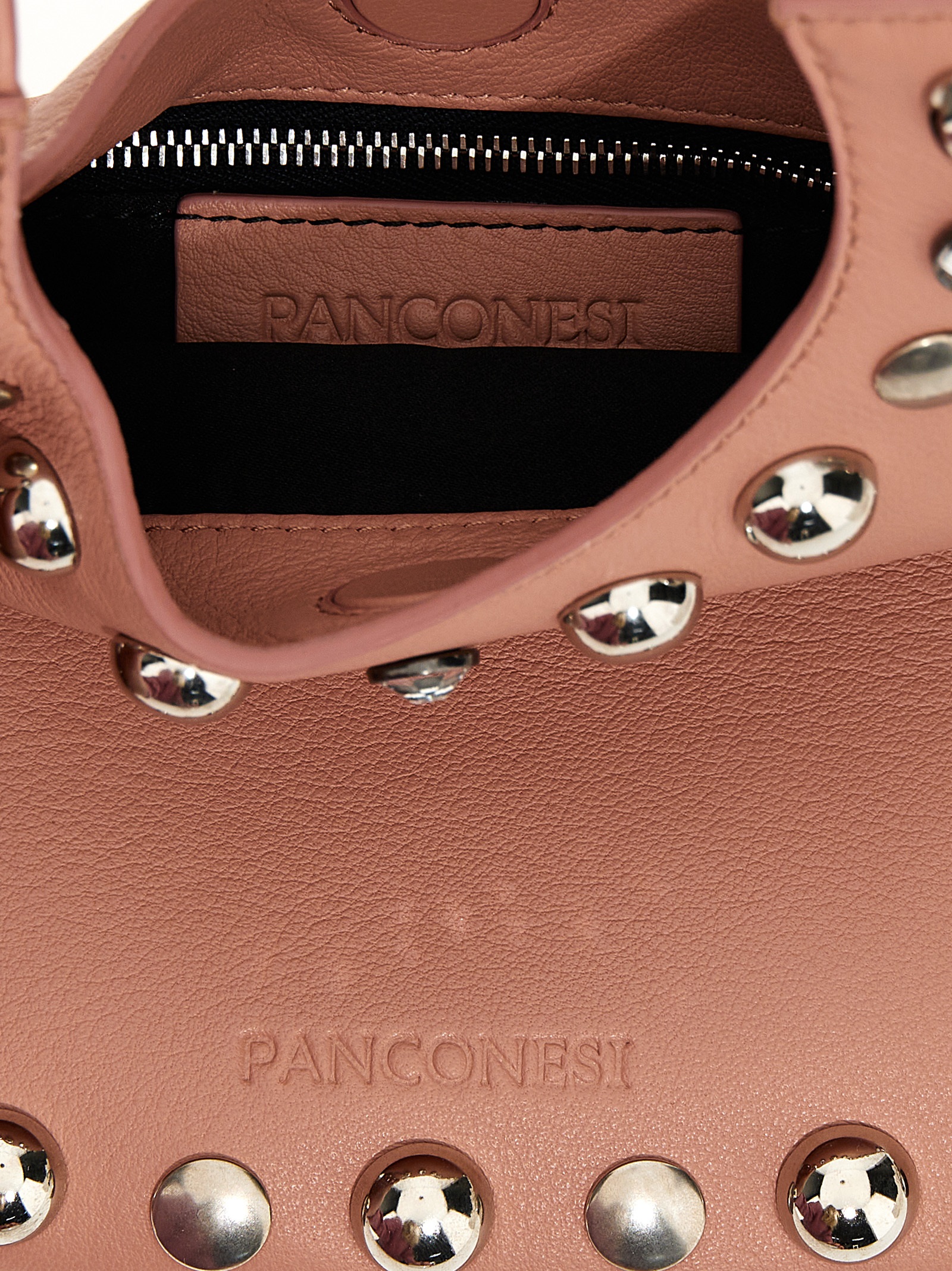 'Diamanti Saddle Bag S' handbag S24BG002STOURMALINEPINK (PANCONESI / ハンドバッグ・ショルダーバッグ ) | PANCONESI (パンコネージ)(3)