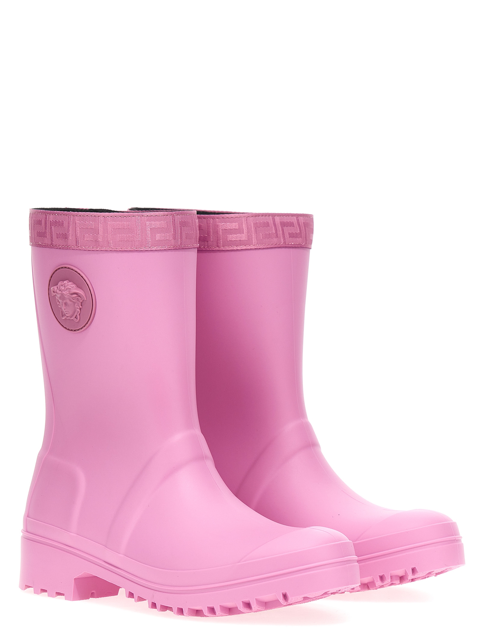 'Greca' rain boots 10160481A112401P460 (VERSACE / ブーツ ) | VERSACE (ヴェルサーチェ)