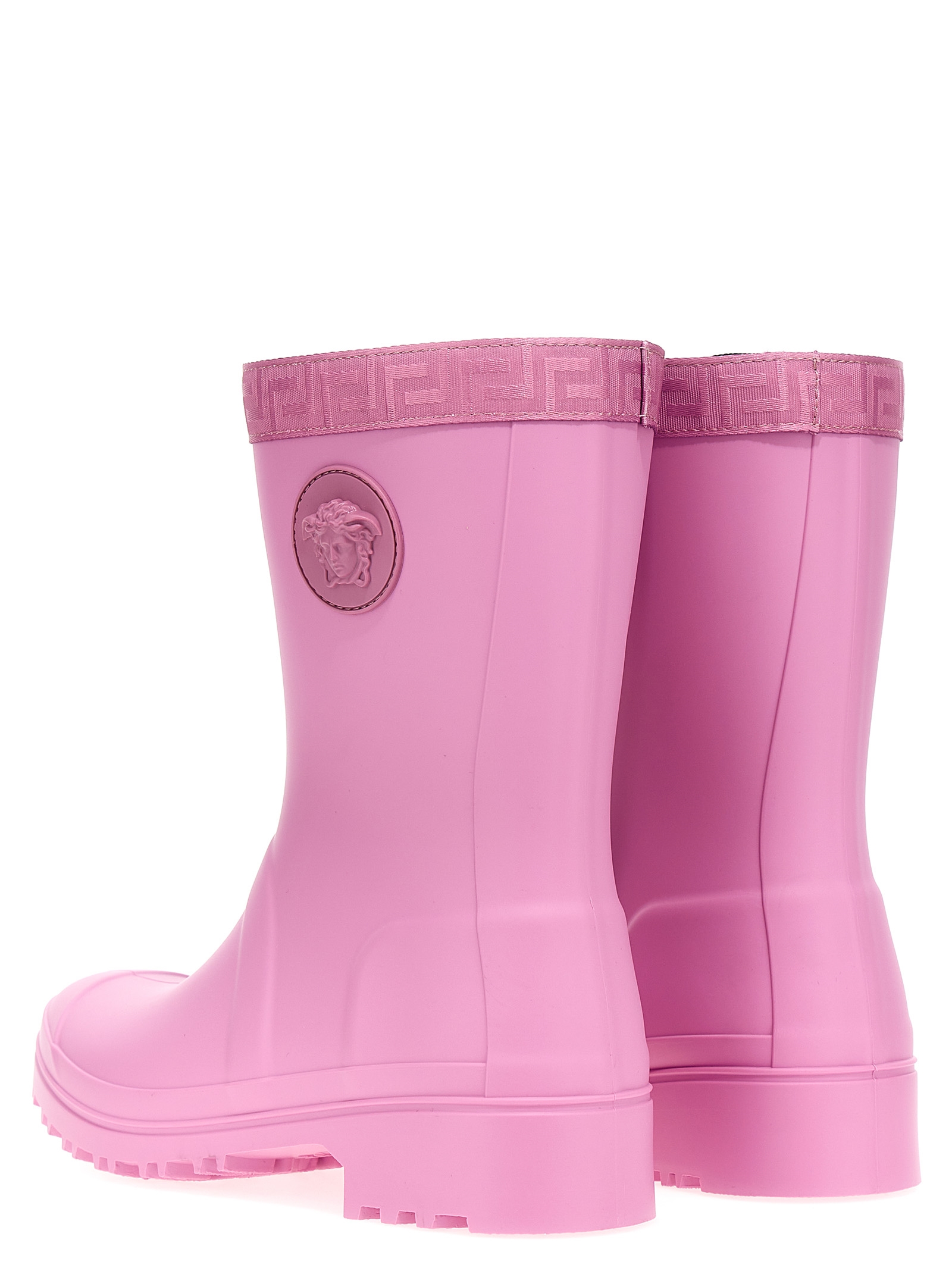 'Greca' rain boots 10160481A112401P460 (VERSACE / ブーツ ) | VERSACE (ヴェルサーチェ)(1)