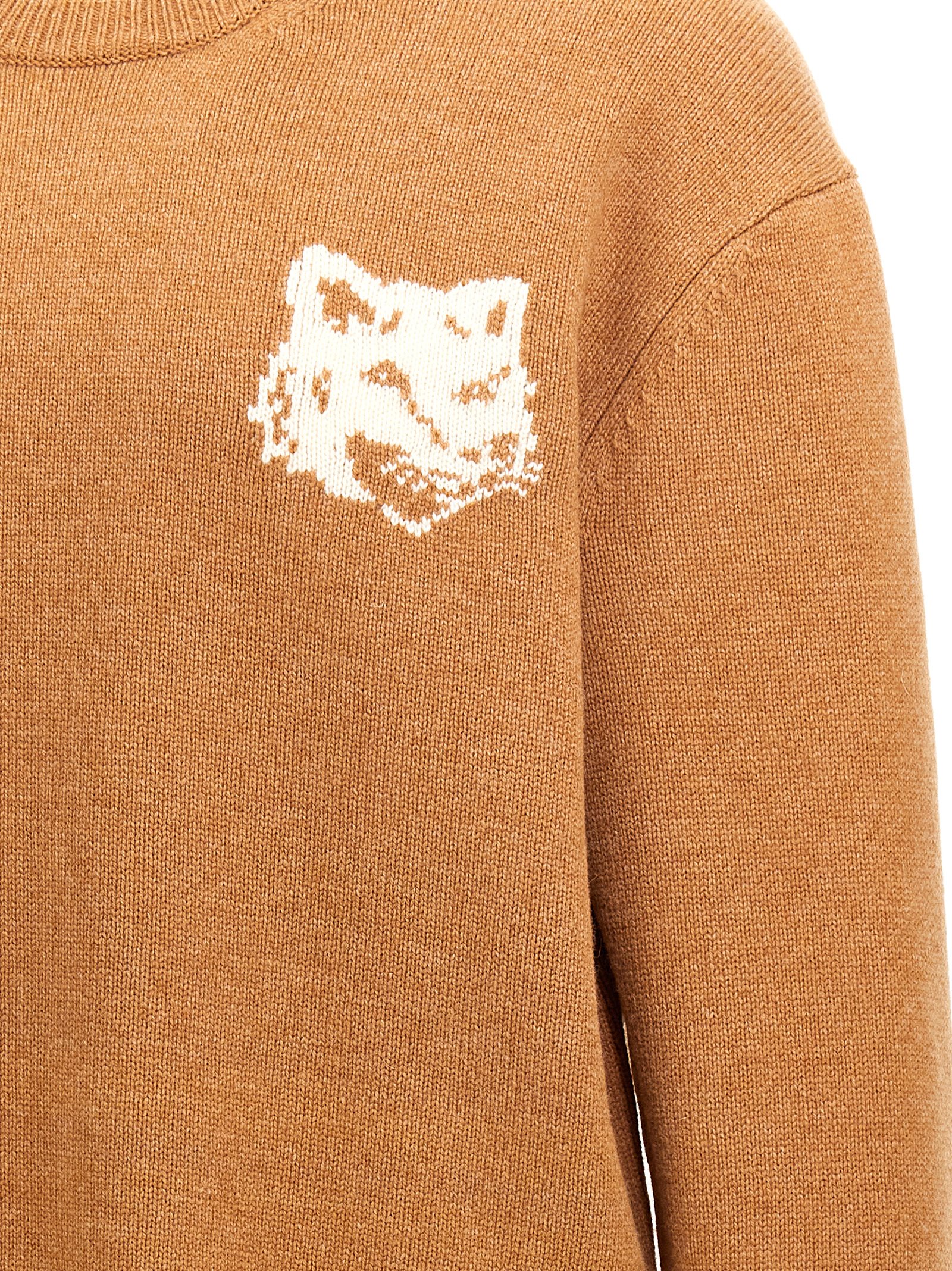 'Fox Head' sweater NM00808KM0329P270 (Maison Kitsuné / ニット・セーター・カーディガン ) | Maison Kitsuné (メゾン キツネ)(3)