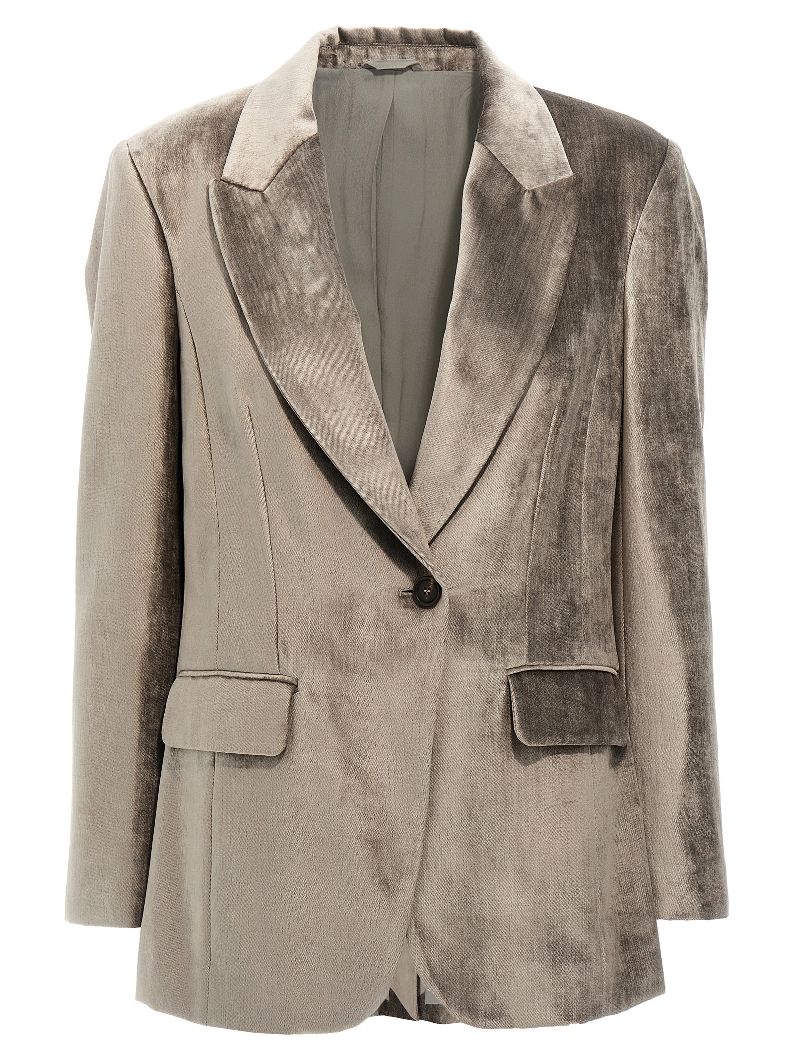 Single-breasted chenille blazer MD5817217C5099 (Brunello Cucinelli / スーツ・ジャケット ) | Brunello Cucinelli (ブルネロ・クチネリ)