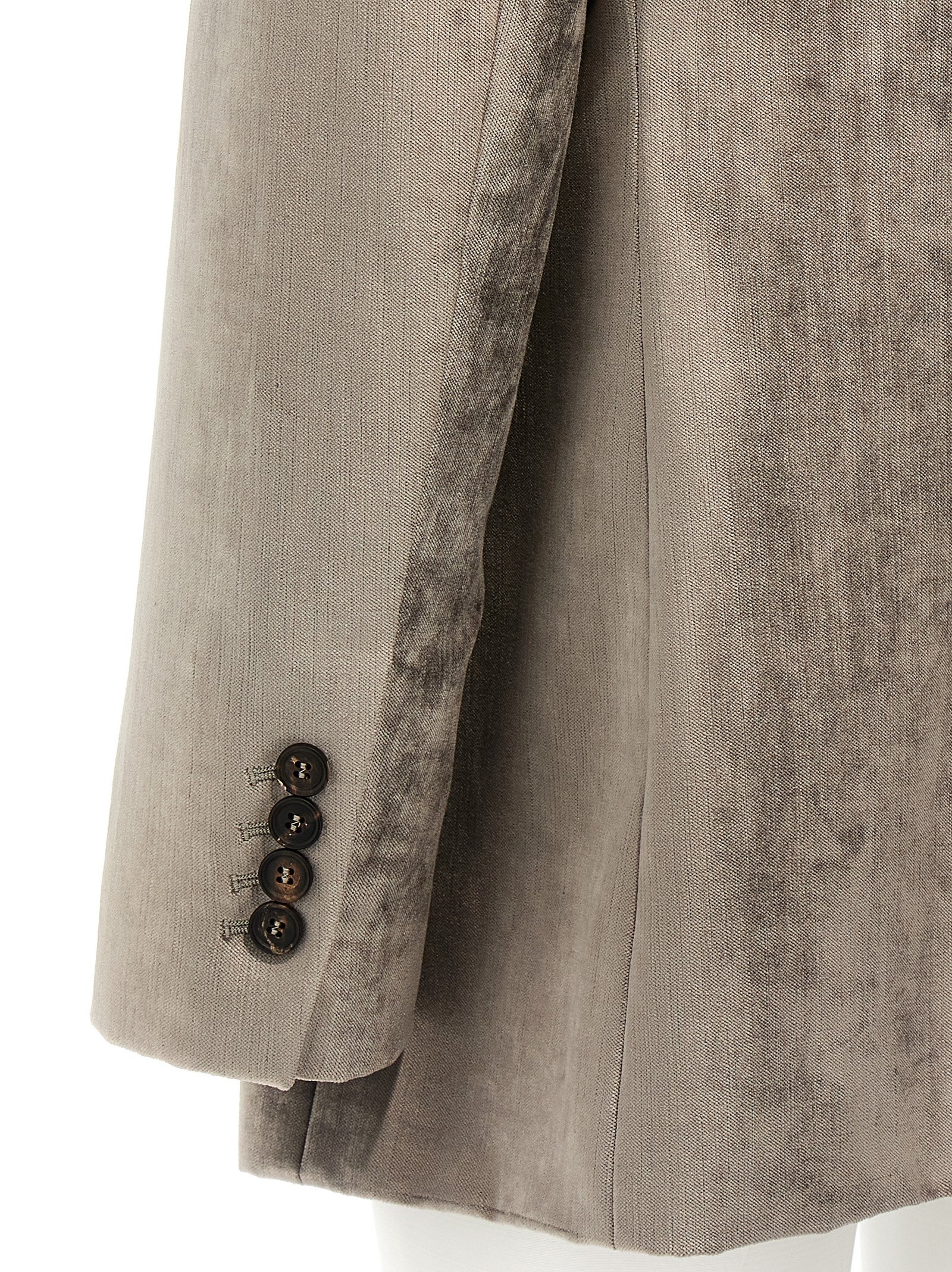 Single-breasted chenille blazer MD5817217C5099 (Brunello Cucinelli / スーツ・ジャケット ) | Brunello Cucinelli (ブルネロ・クチネリ)(3)