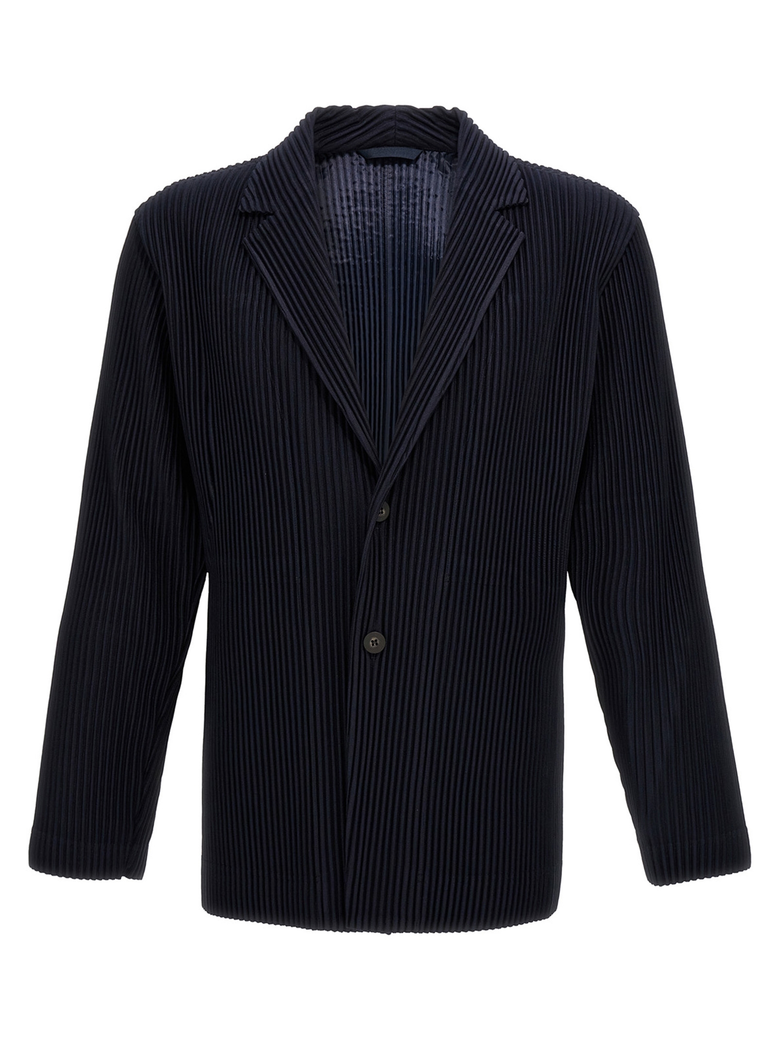 Single-breasted pleated blazer HP49JD40175 (HOMME PLISSÉ ISSEY MIYAKE / ブレザー・ジャケット ) | HOMME PLISSÉ ISSEY MIYAKE (オムプリッセ イッセイ ミヤケ)