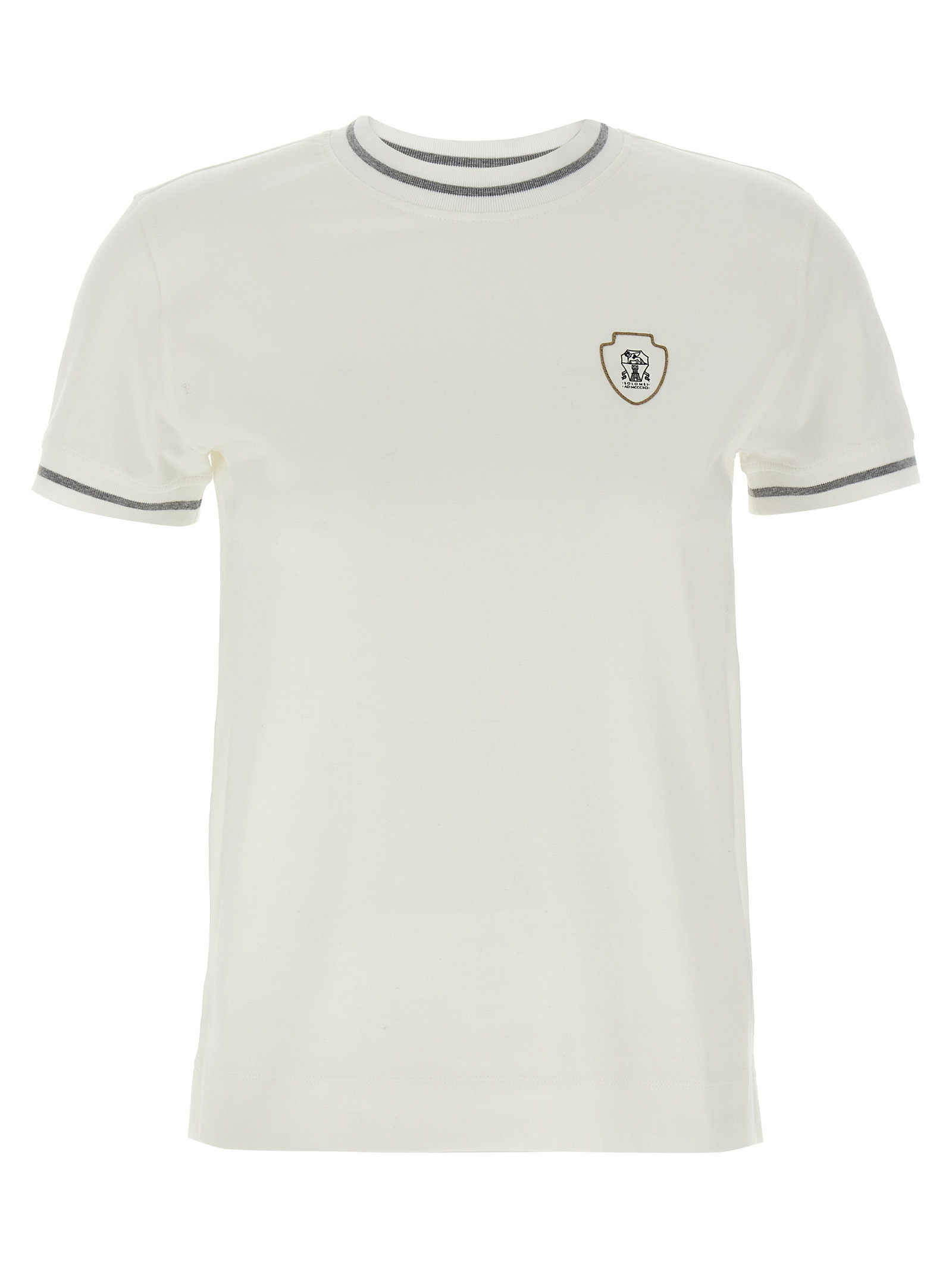 Logo T-shirt M0T81VD110C6159 (Brunello Cucinelli / Tシャツ・カットソー ) | Brunello Cucinelli (ブルネロ・クチネリ)