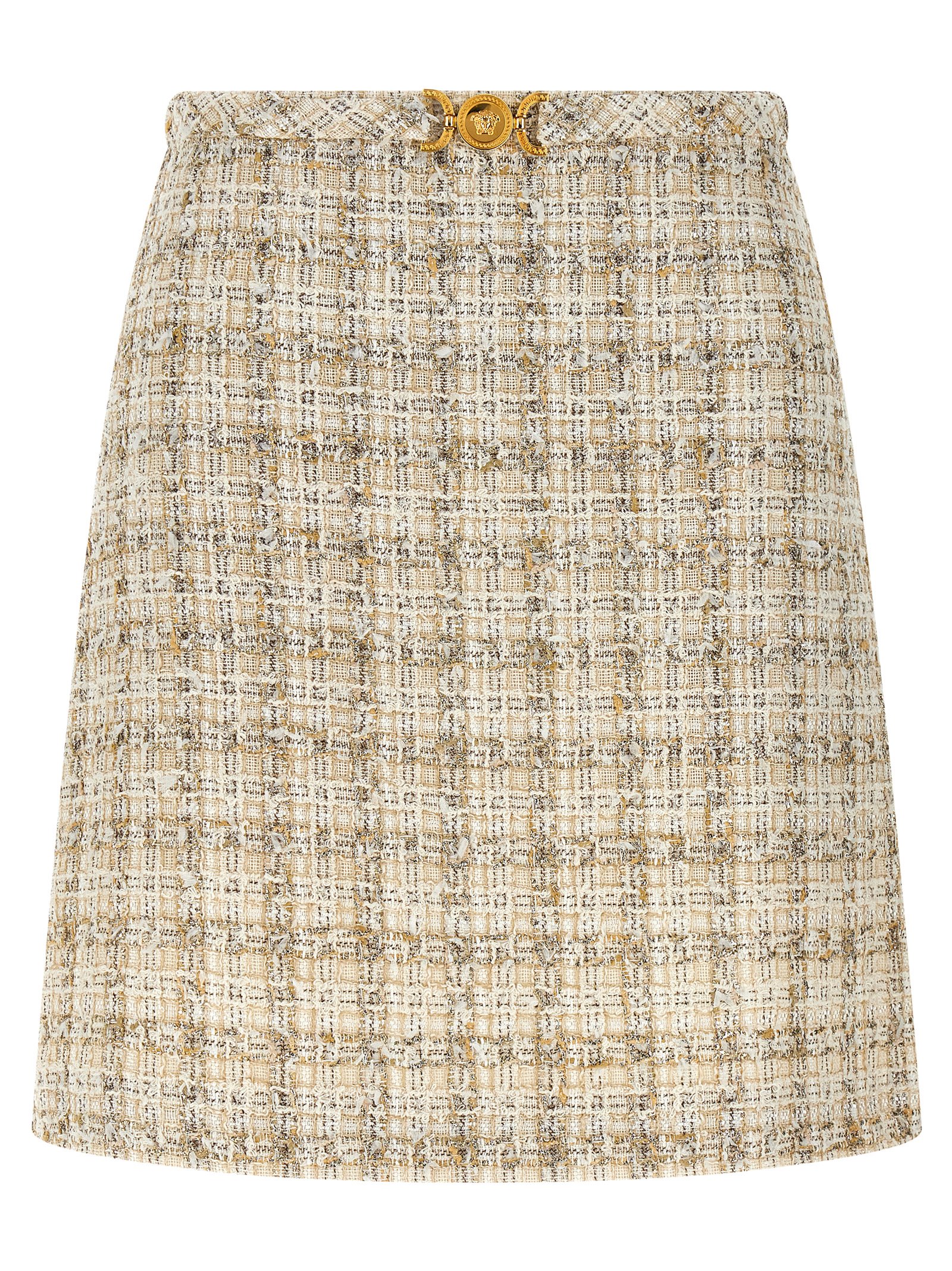 Tweed mini skirt 10157151A136462KN80 (VERSACE / スカート ) | VERSACE (ヴェルサーチェ)