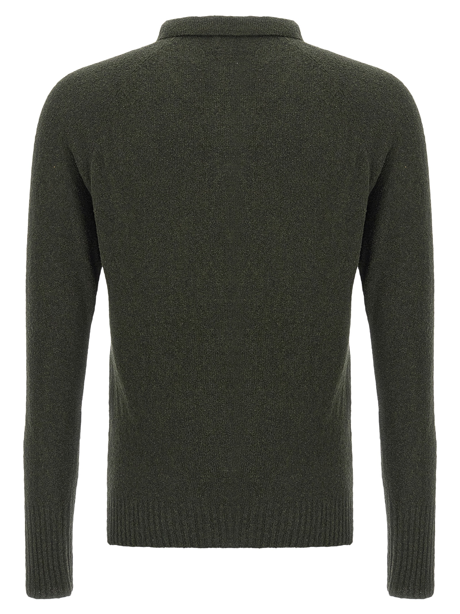 Bouclé cotton polo shirt YPK001C4 (ma'ry'ya / ポロシャツ ) | ma'ry'ya (マリア)(1)