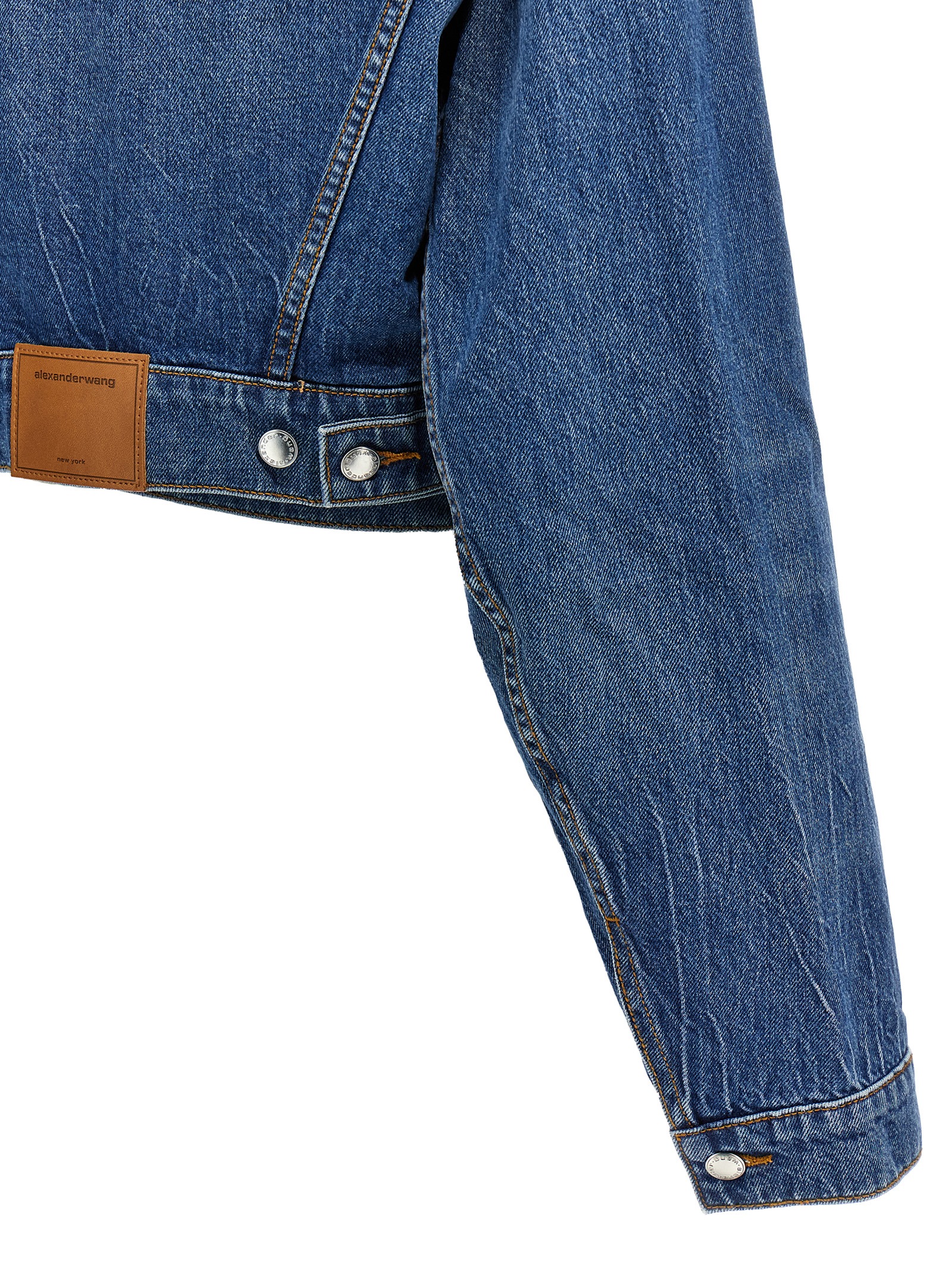 'Wrapped Trucker' jacket 4DC2252676401 (alexanderwang / カジュアルジャケット ) | alexanderwang (アレキサンダーワン)(3)