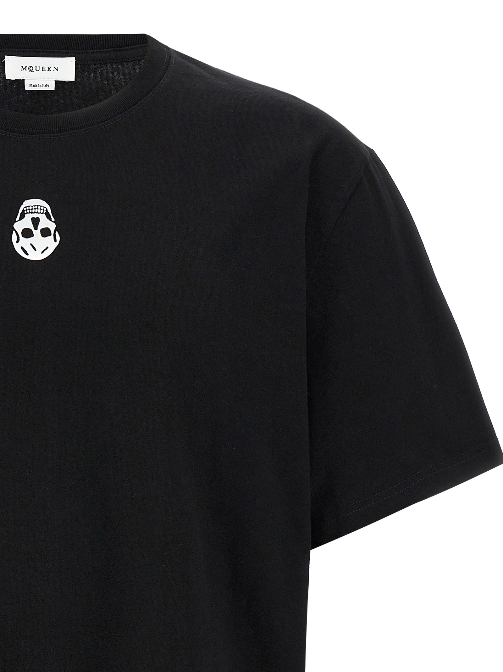 Flocked 'Skull' T-shirt 828428QTADR0520 (Alexander McQUEEN / Tシャツ・カットソー ) | Alexander McQUEEN (アレキサンダー・マックイーン)(2)