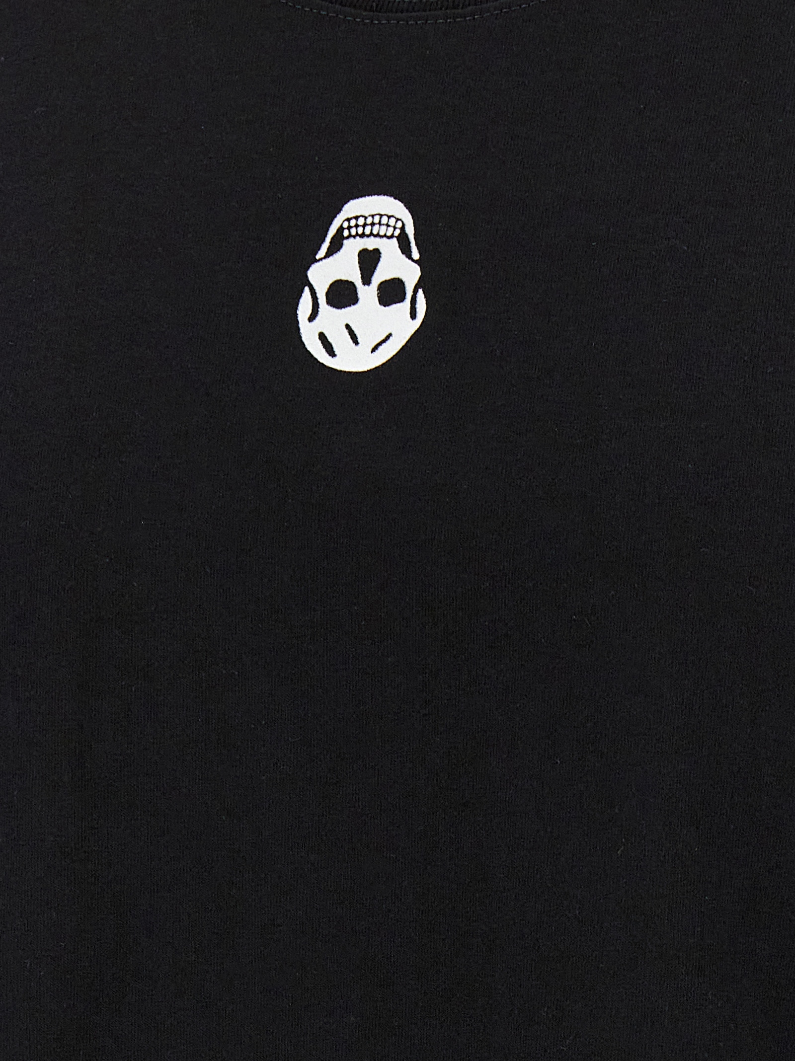 Flocked 'Skull' T-shirt 828428QTADR0520 (Alexander McQUEEN / Tシャツ・カットソー ) | Alexander McQUEEN (アレキサンダー・マックイーン)(3)