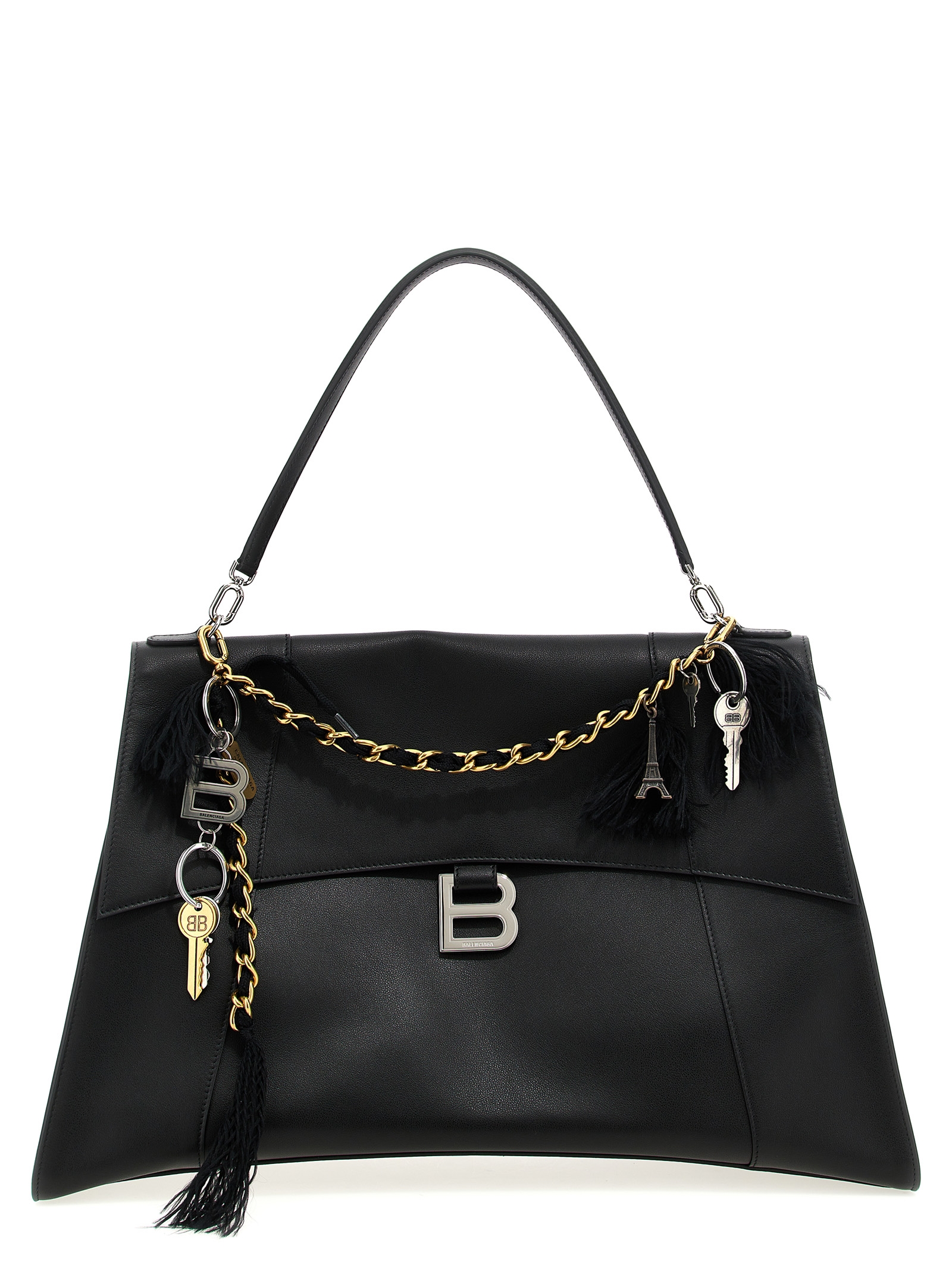 'Hourglass' shoulder bag 8107322ABLW1000 (Balenciaga / ハンドバッグ・ショルダーバッグ ) | Balenciaga (バレンシアガ)