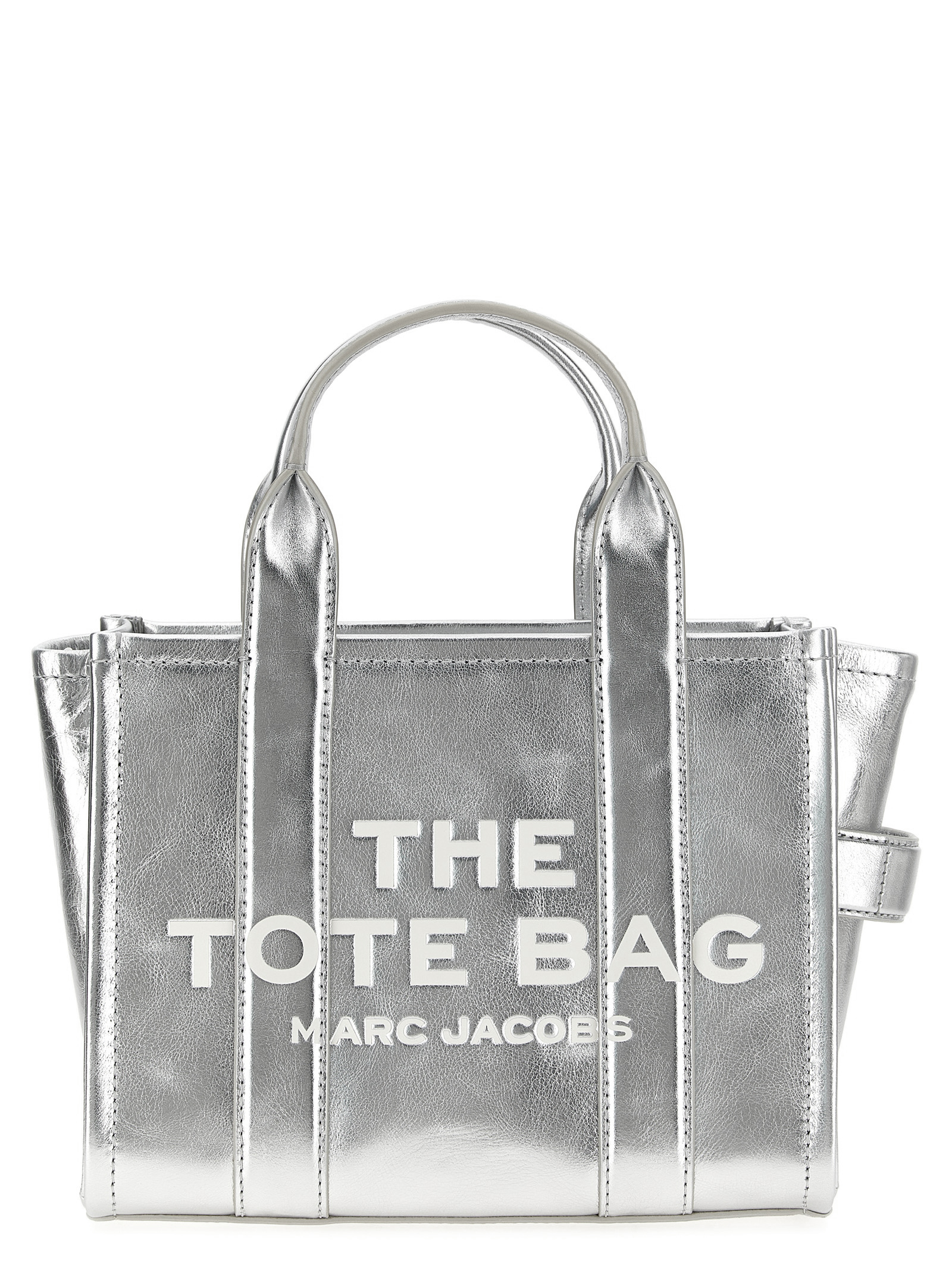 Marc Jacobs メタリック スモル トトハック 2F3HTT004H01 039 The Metallic Leather Small Tote' handbag (Marc Jacobs/トート