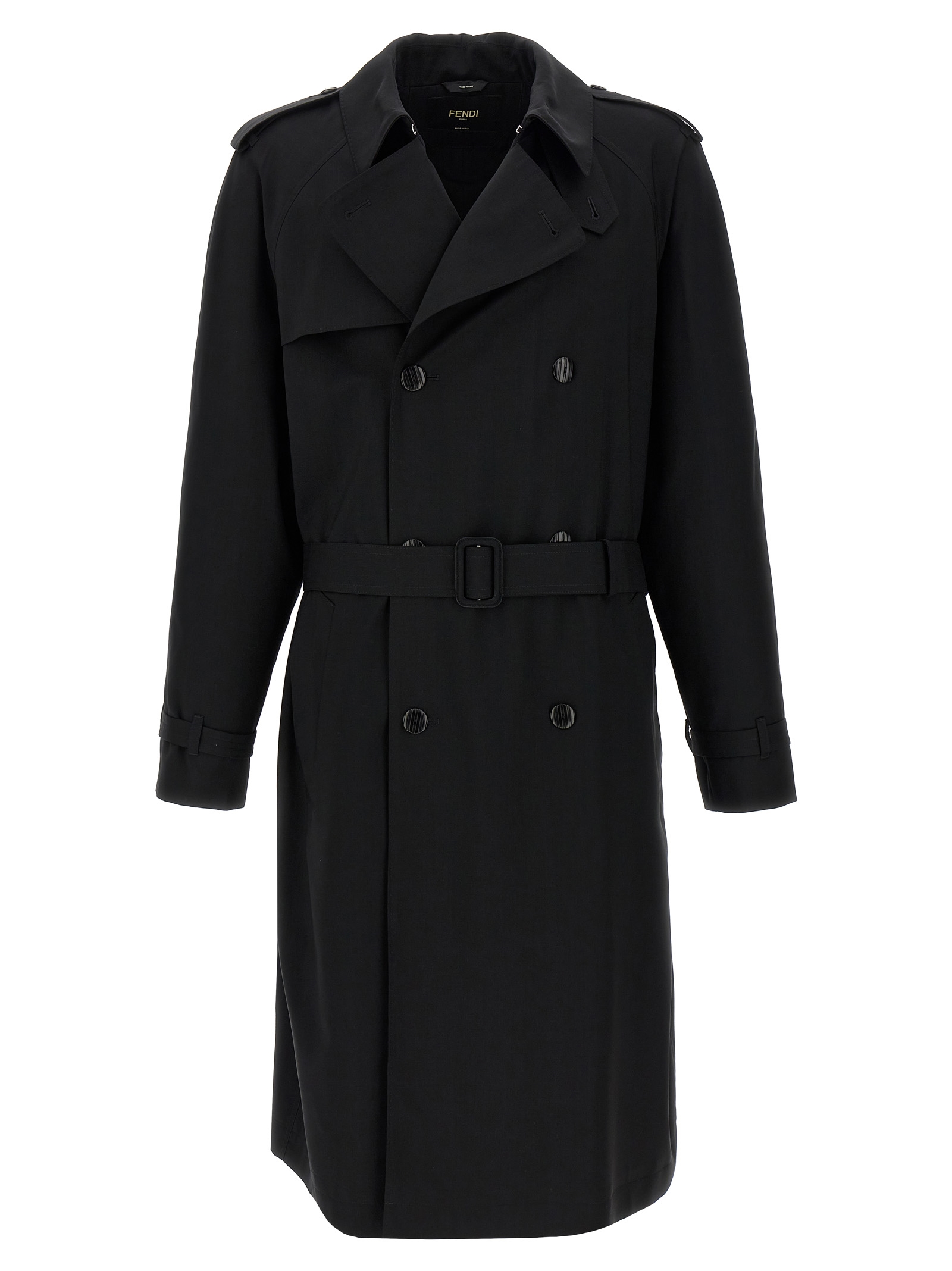 Wool trench coat FF0830ASCHF0QA1 (FENDI / コート ) | FENDI (フェンディ)