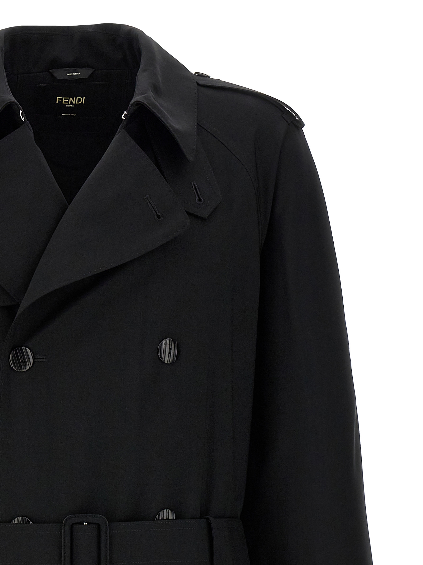 Wool trench coat FF0830ASCHF0QA1 (FENDI / コート ) | FENDI (フェンディ)(2)