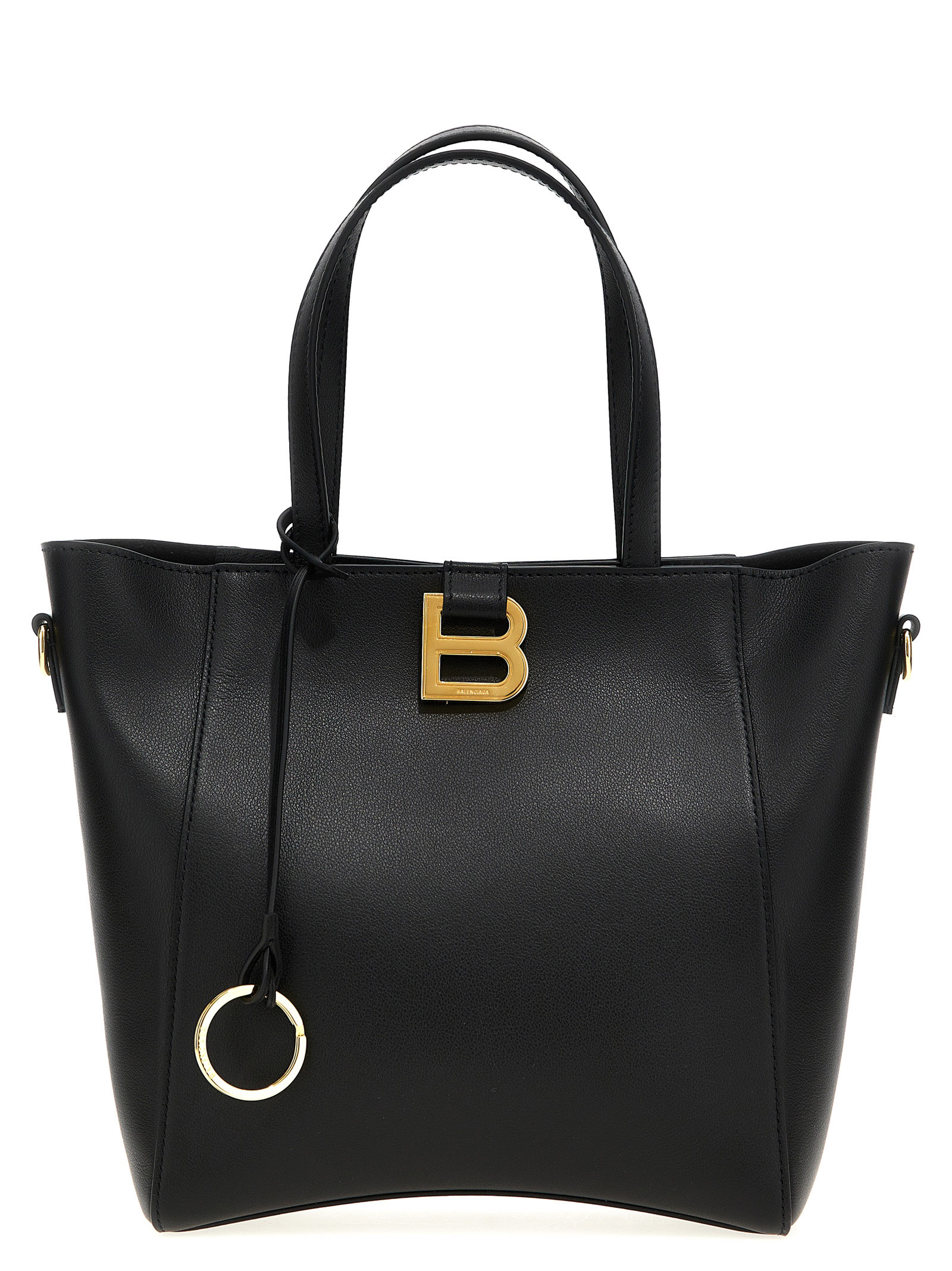 ハンドバッグ TOTE HOURGLASS SOFT SMALL BAG Women's Hourglass Soft Tote Bag Small in Black | Balenciaga US