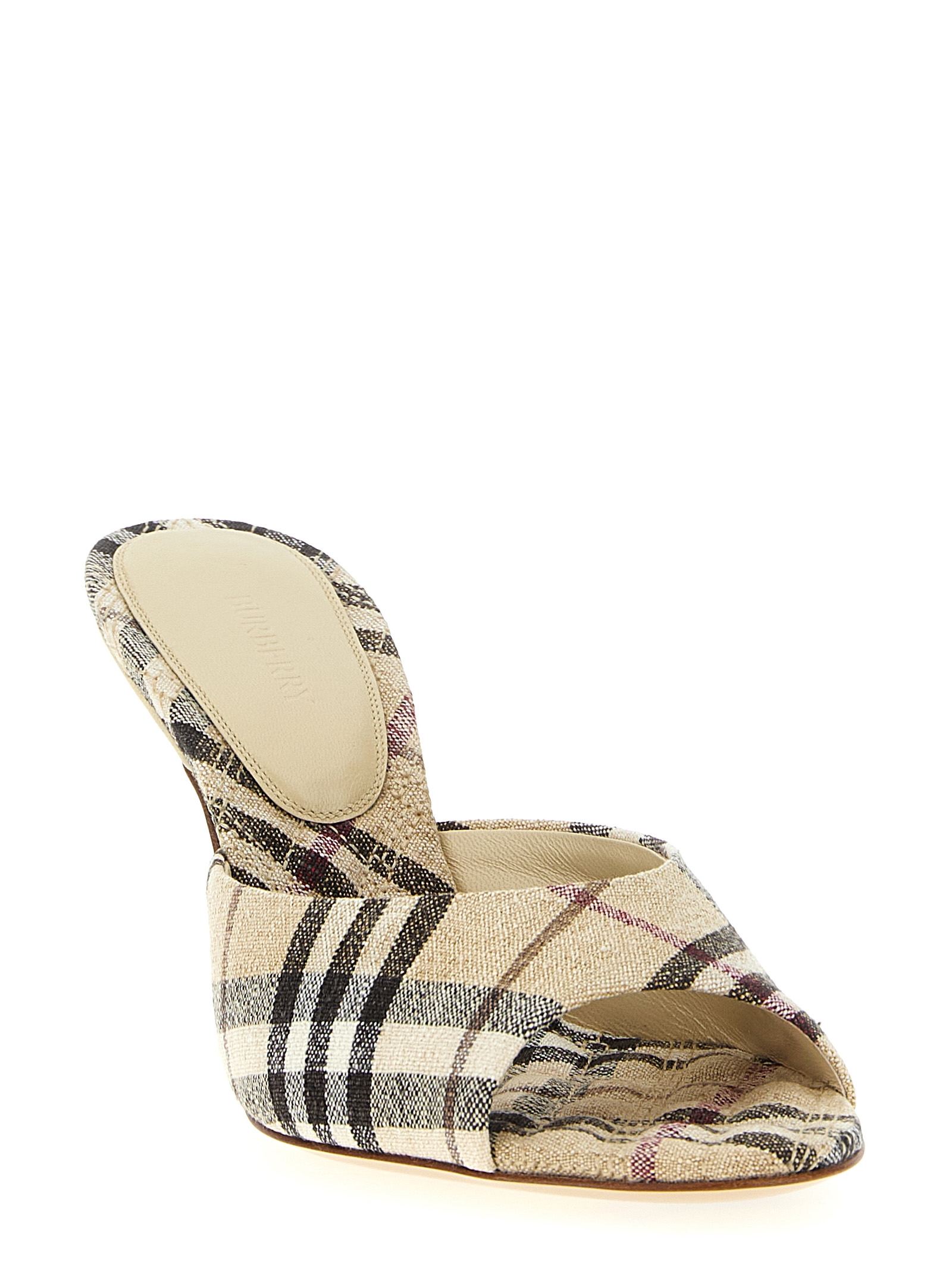 'Mews' mules 8102491ALABASTERIPCHECK (Burberry / サンダル ) | Burberry (バーバリー)(1)