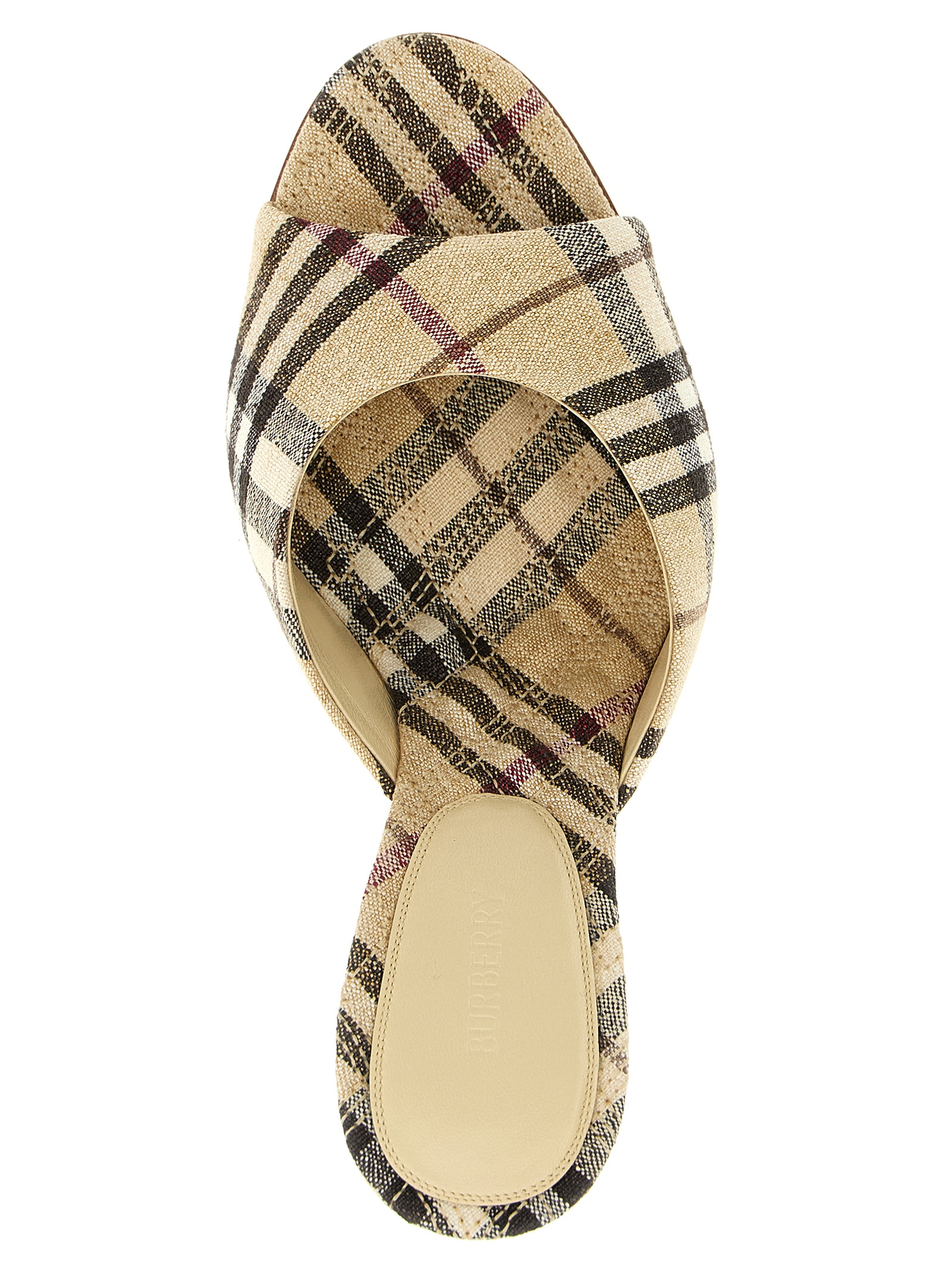 'Mews' mules 8102491ALABASTERIPCHECK (Burberry / サンダル ) | Burberry (バーバリー)(3)