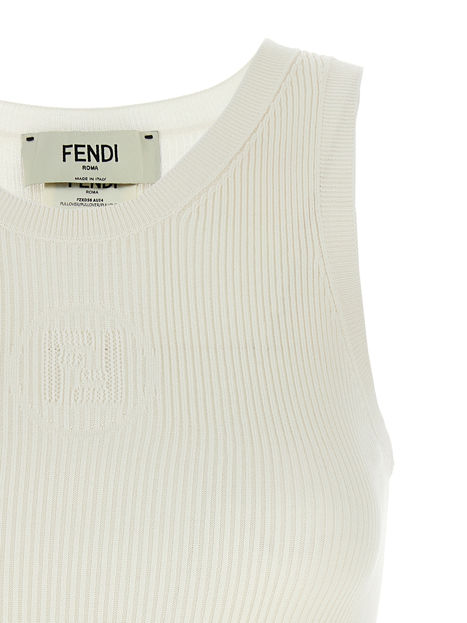 Tank top logo dévoré FZXD56AUI4F08QQ (FENDI / タンクトップ・キャミソール ) | FENDI (フェンディ)(2)