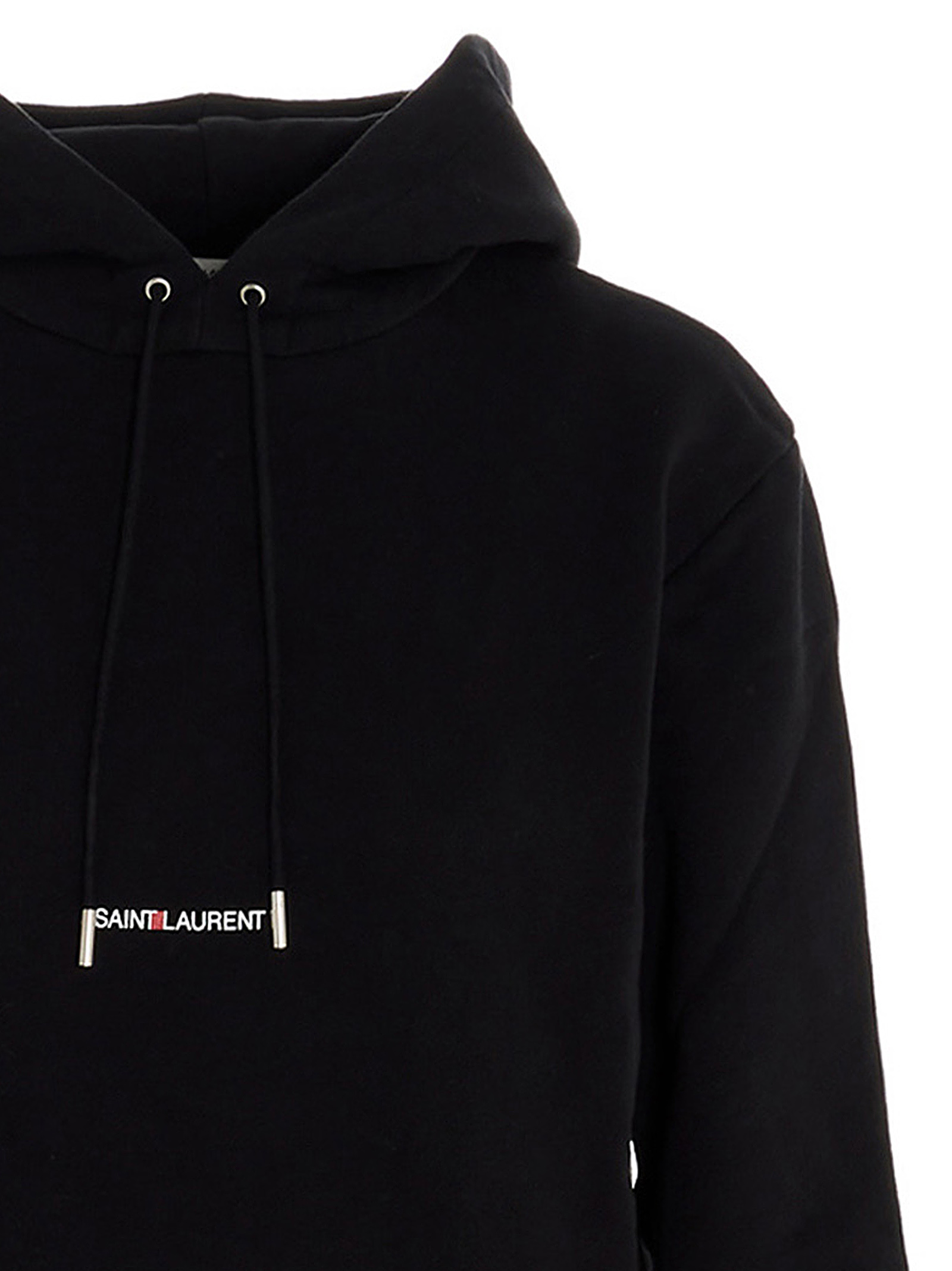 Logo print hoodie 677256YB2EZ1035 (Saint Laurent / スウェット・フーディー ) | Saint Laurent (サンローラン)(2)