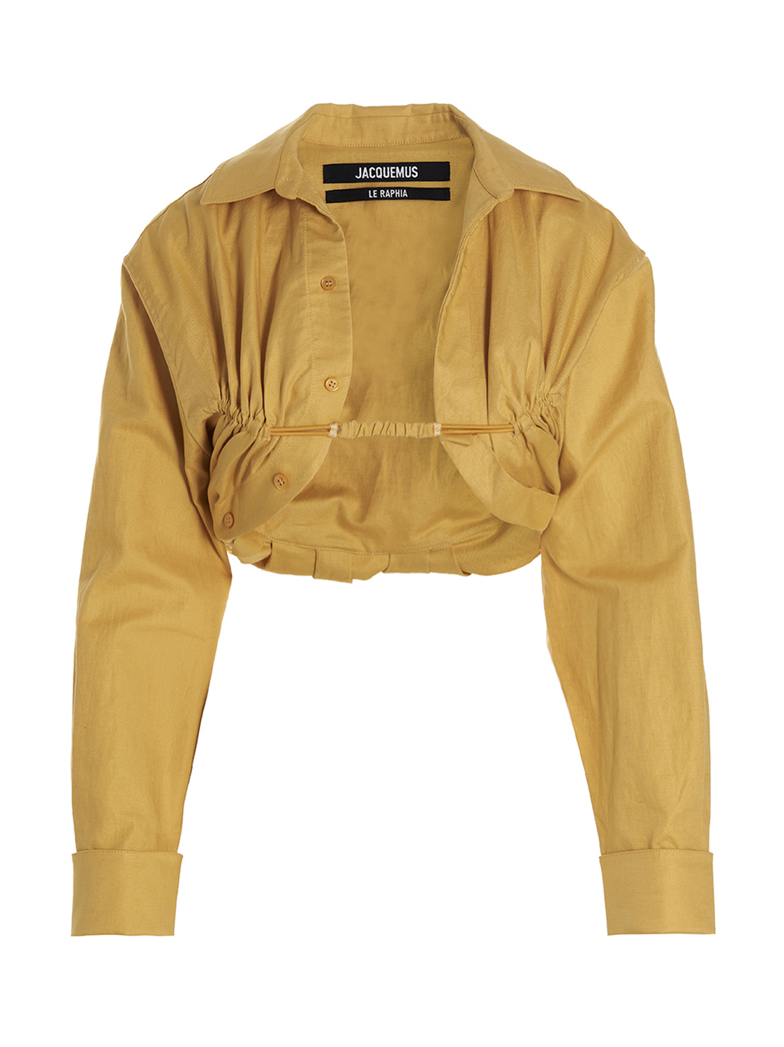 'Ma viscose' shirt 22H223SH014YELLOW (JACQUEMUS / シャツ・ブラウス ) | JACQUEMUS (ジャックムス)