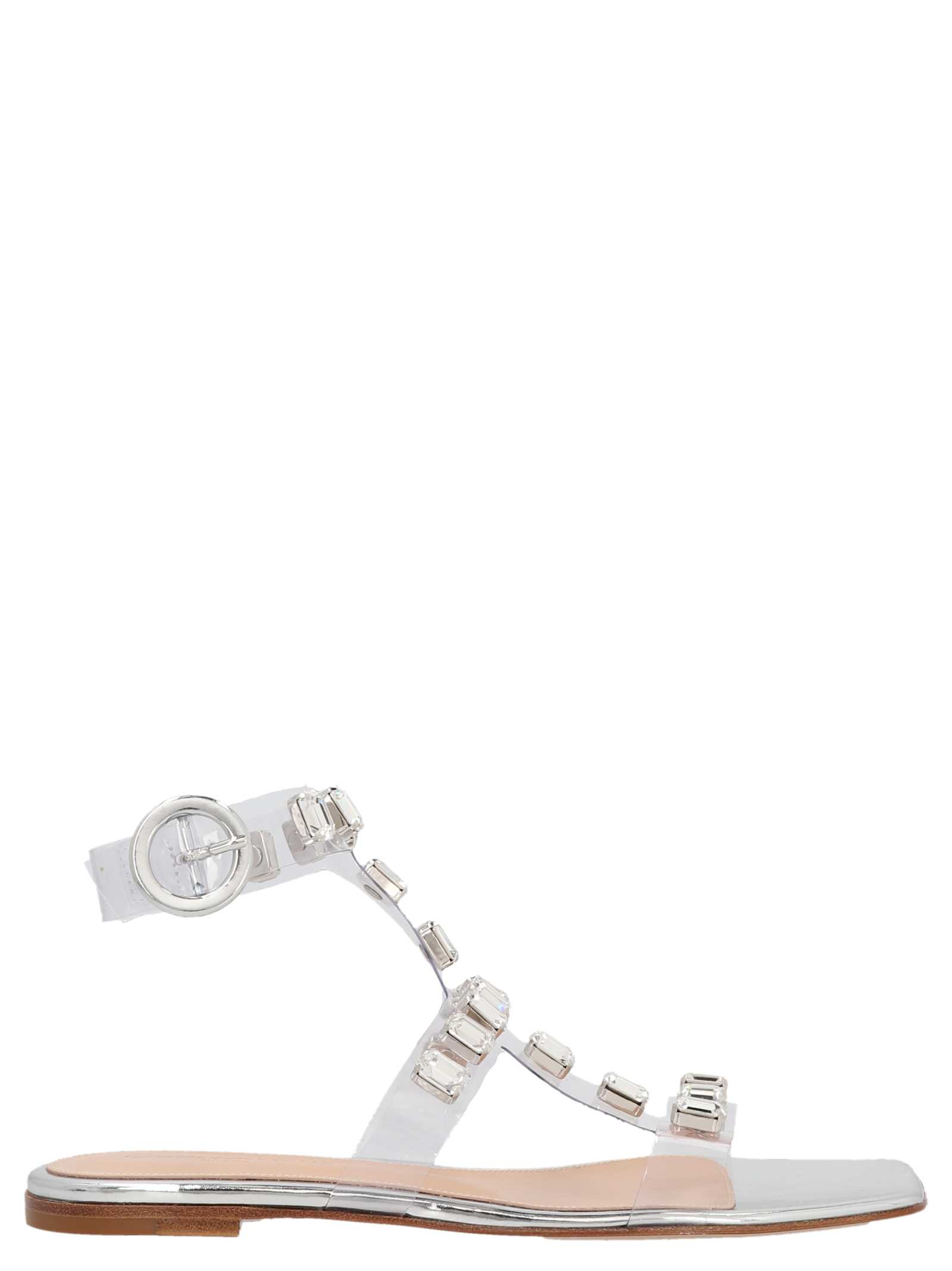 'Crystal Crash' sandals G3224305CUOGMETRASPSILVER (Gianvito Rossi / サンダル ) | Gianvito Rossi (ジャンヴィト ロッシ)