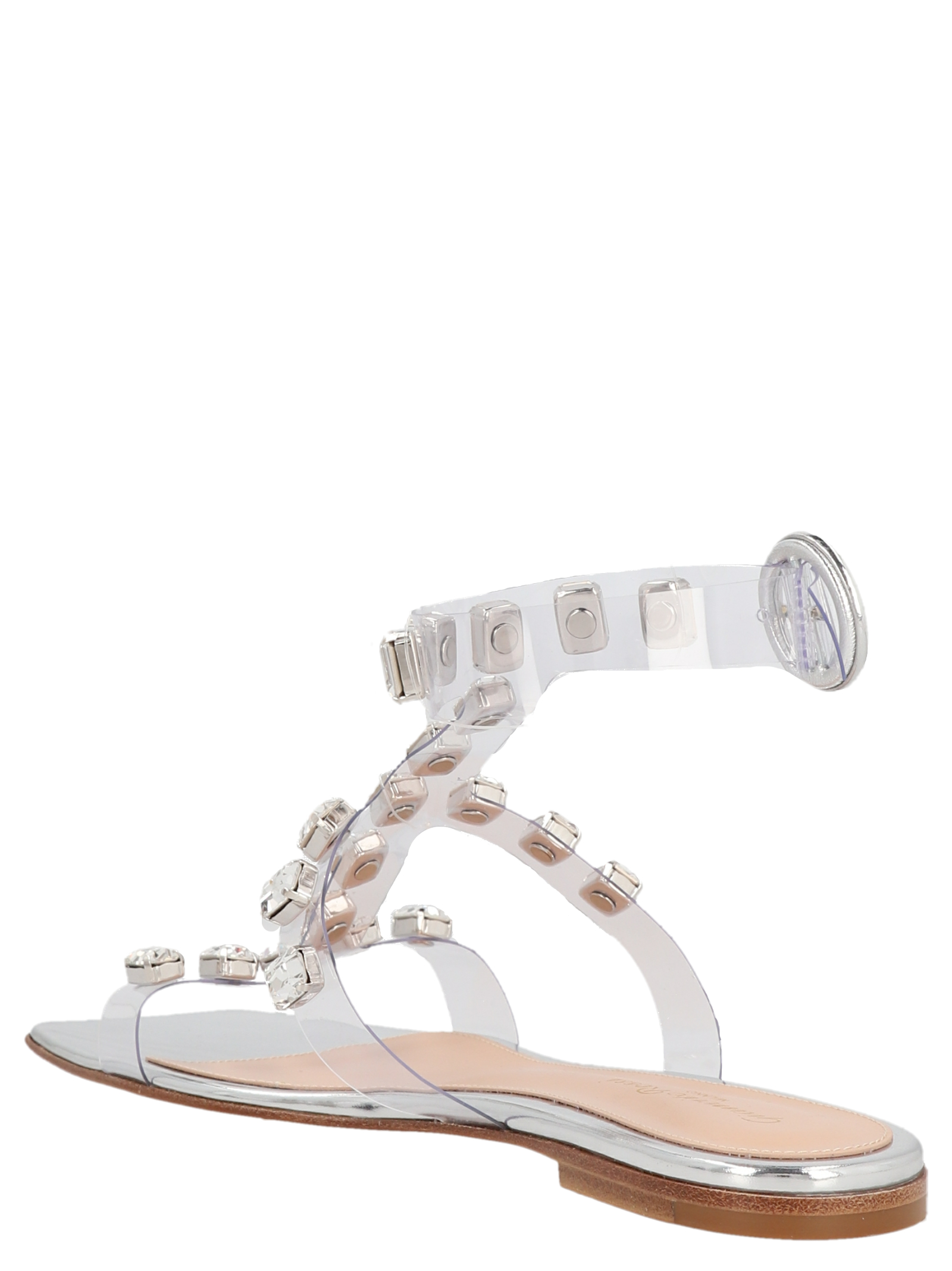 'Crystal Crash' sandals G3224305CUOGMETRASPSILVER (Gianvito Rossi / サンダル ) | Gianvito Rossi (ジャンヴィト ロッシ)(1)