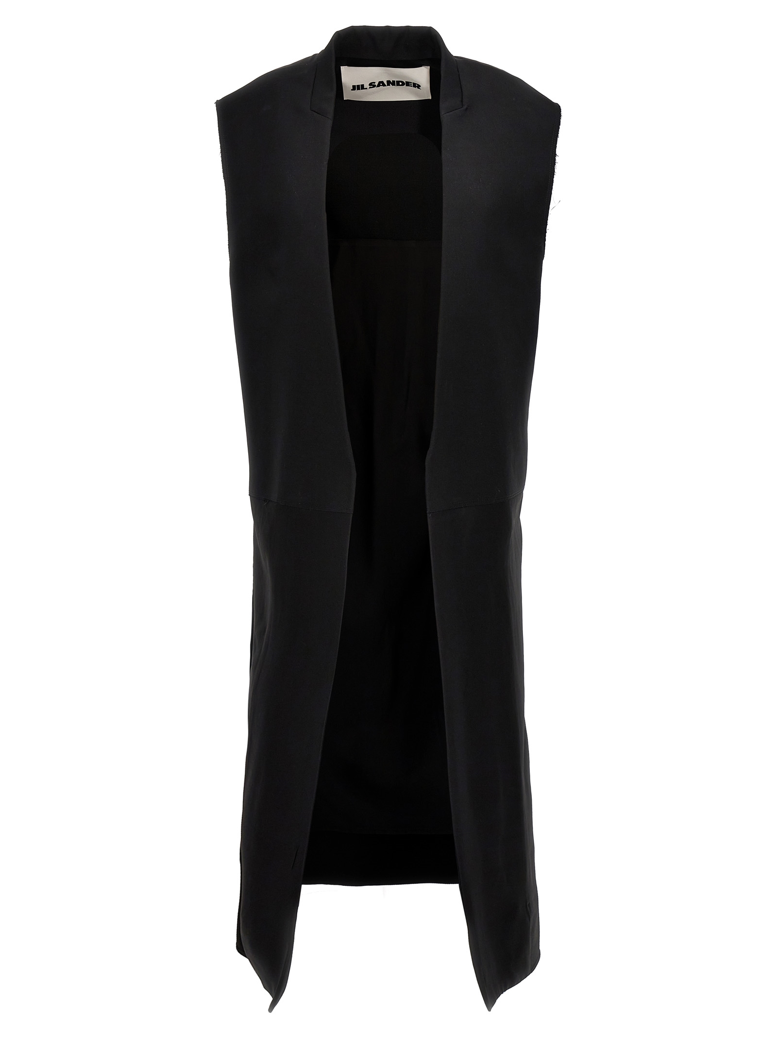 Two-material long vest J03AA0103JTN184001 (Jil Sander / カジュアルジャケット・ベスト ) | Jil Sander (ジルサンダー)