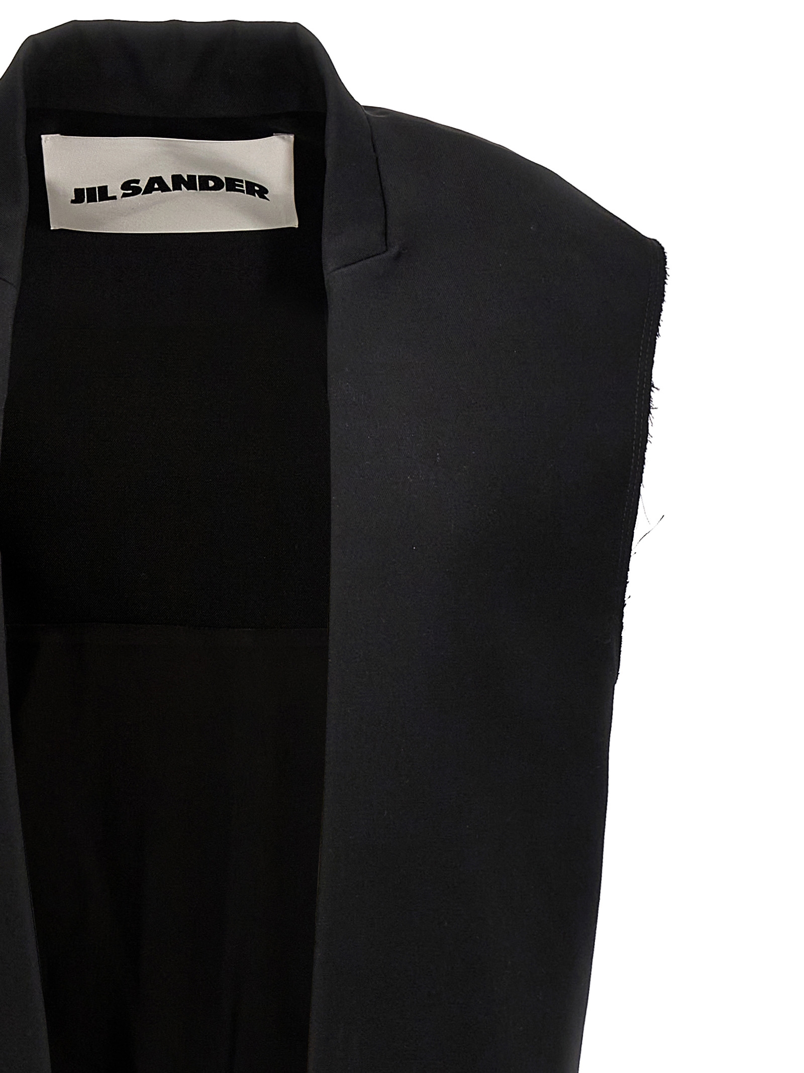 Two-material long vest J03AA0103JTN184001 (Jil Sander / カジュアルジャケット・ベスト ) | Jil Sander (ジルサンダー)(2)