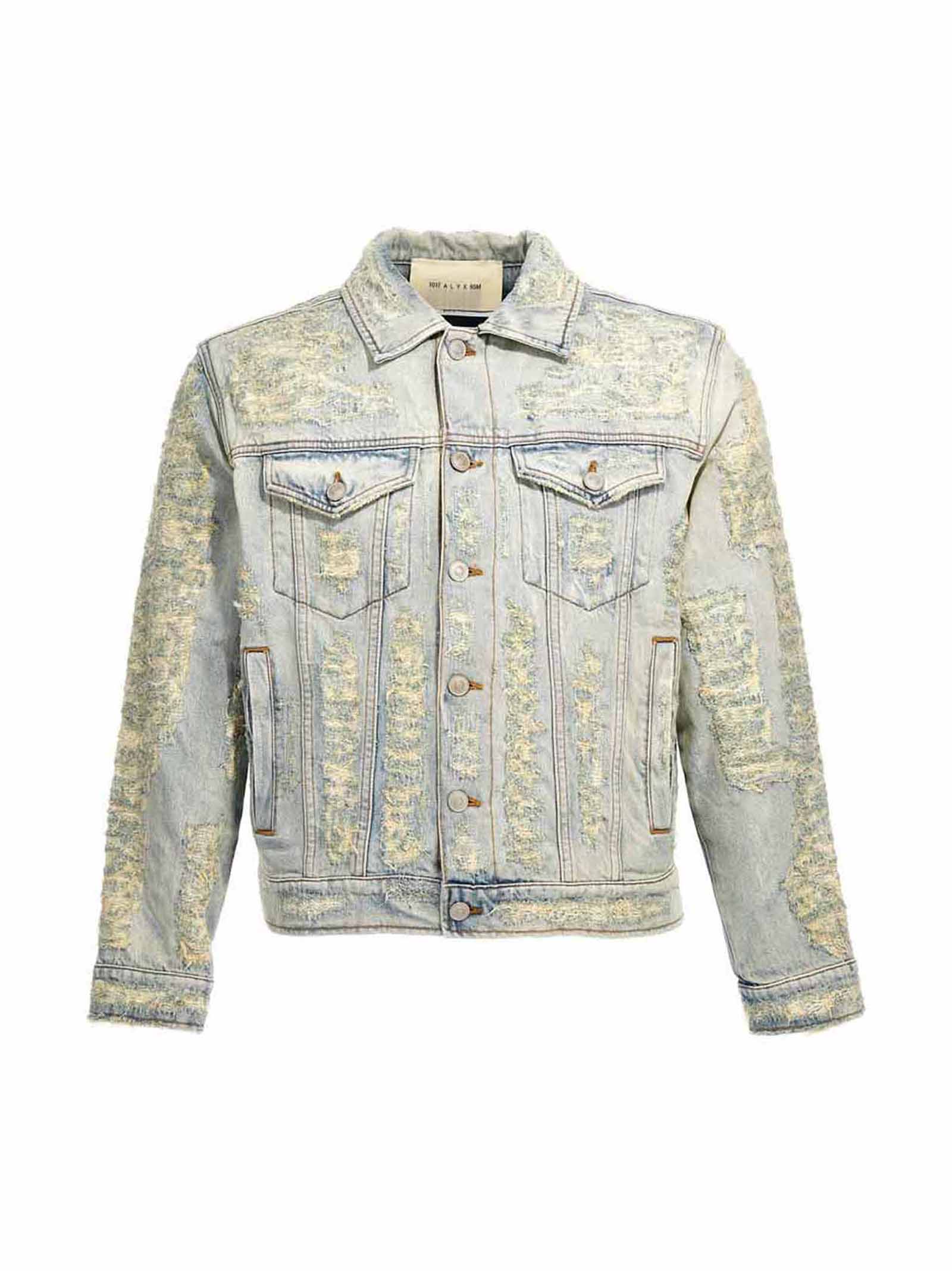 'Destroyed' jacket AAMOU0372FA01BLU0015 (1017-ALYX-9SM / カジュアルジャケット・ベスト ) | 1017-ALYX-9SM (アリクス)