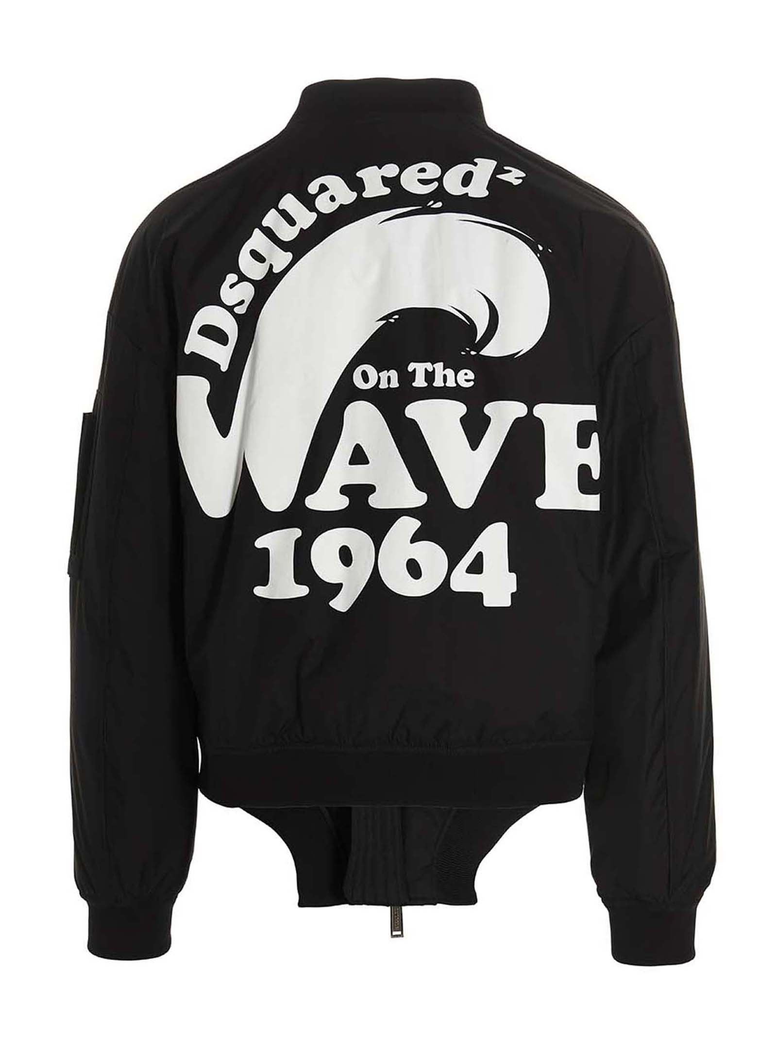 'D2 On The Wave' bomber S74AM1344S60583900 (Dsquared2 / カジュアルジャケット・ベスト ) | Dsquared2 (ディースクエアード)(1)