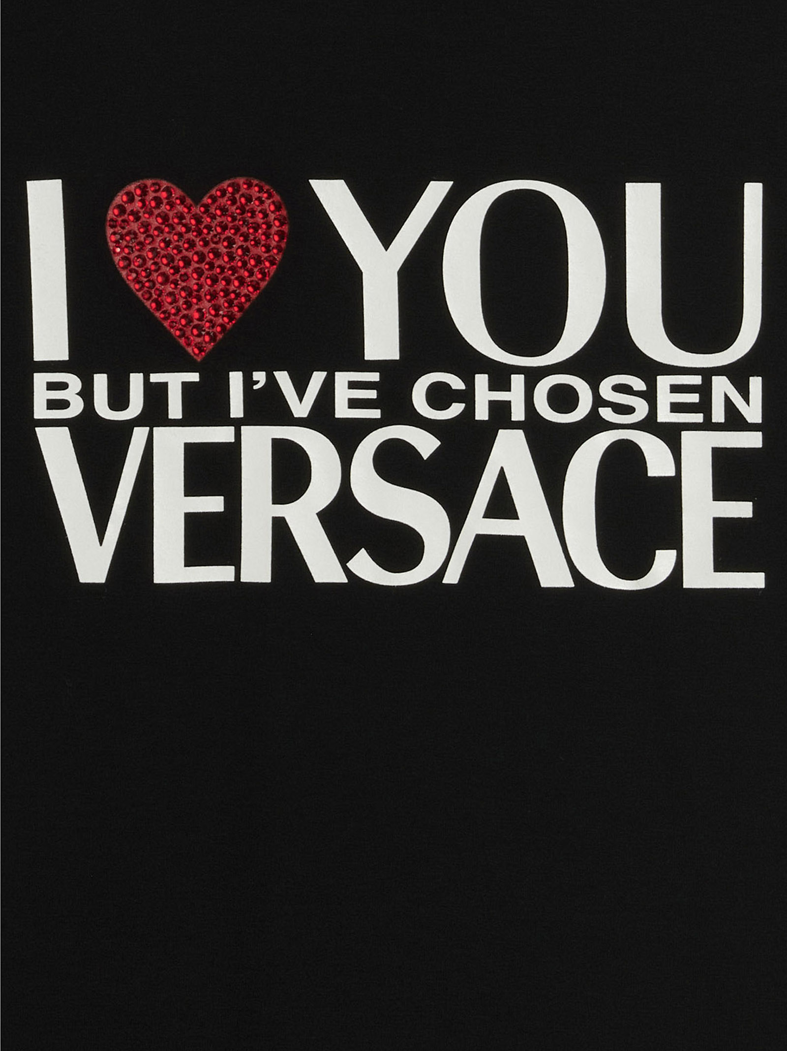 'I Love You' t-shirt 10075211A053781B000 (VERSACE / Tシャツ・カットソー ) | VERSACE (ヴェルサーチェ)(3)
