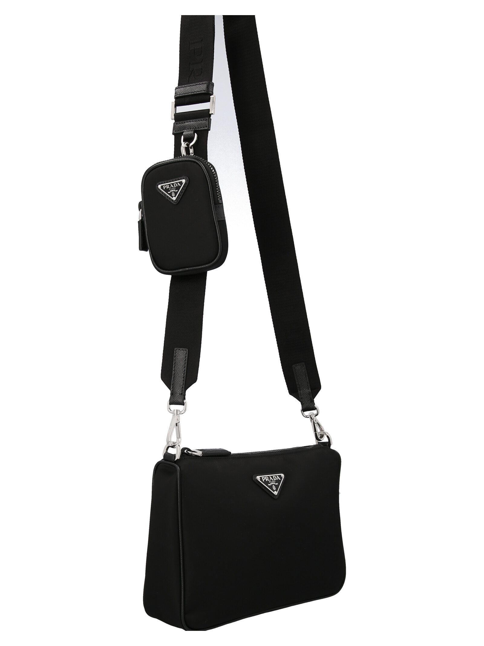 Logo nylon crossbody bag 2VH113VXOP2DMHF0002 (Prada / ハンドバッグ・ショルダーバッグ ) | Prada (プラダ)(2)