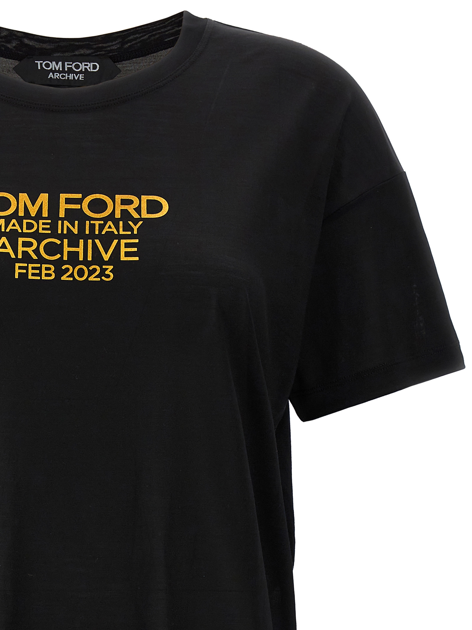 Logo print T-shirt TSJ560FAX835XLBGO (TOM FORD / Tシャツ・カットソー ) | TOM FORD (トムフォード)(2)