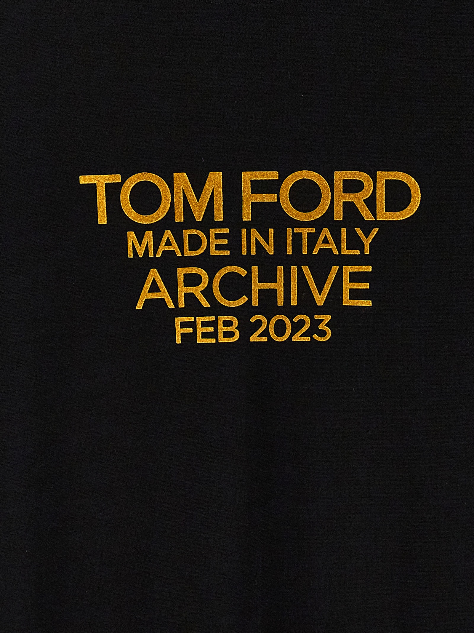 Logo print T-shirt TSJ560FAX835XLBGO (TOM FORD / Tシャツ・カットソー ) | TOM FORD (トムフォード)(3)