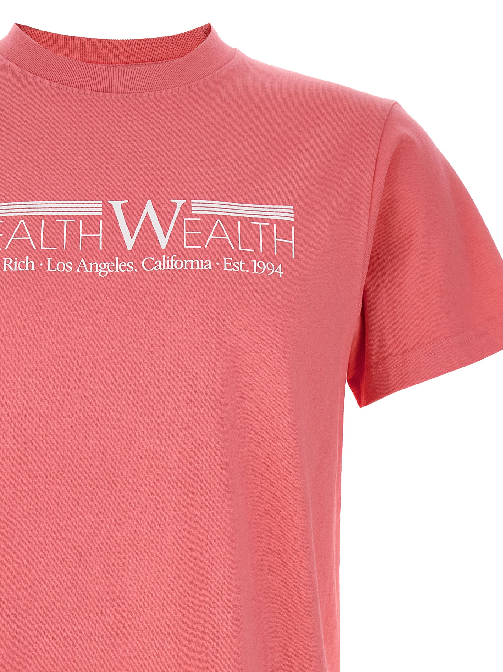 'Health Wealth 94' T-shirt TS877SWSWEET (Sporty & Rich / Tシャツ・カットソー ) | Sporty & Rich (スポーティアンドリッチ)(2)