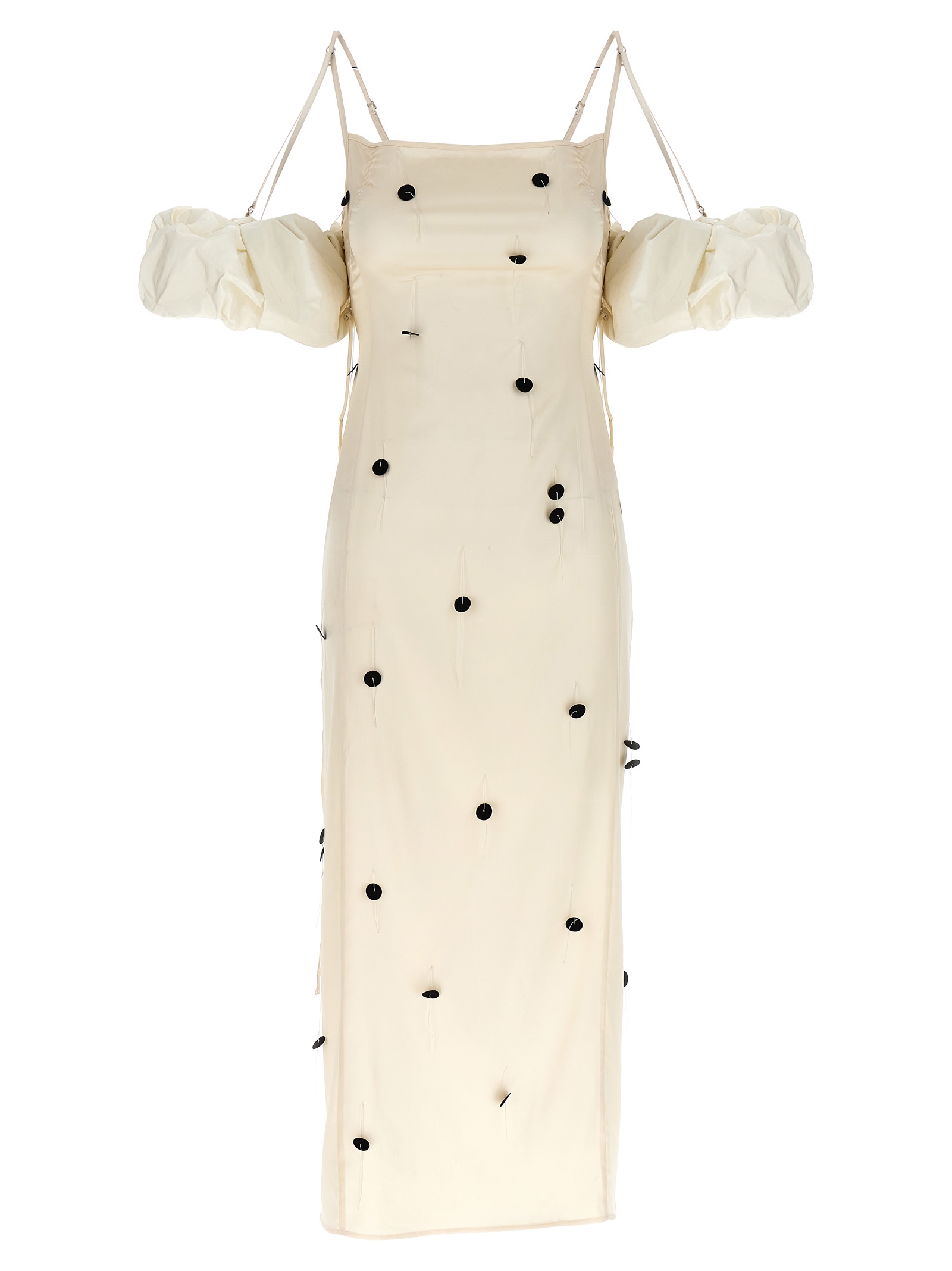'La robe chouchou' dress 23H233DR074OFFWHITEBLACK (JACQUEMUS / ワンピース・ドレス・オールインワン ) | JACQUEMUS (ジャックムス)