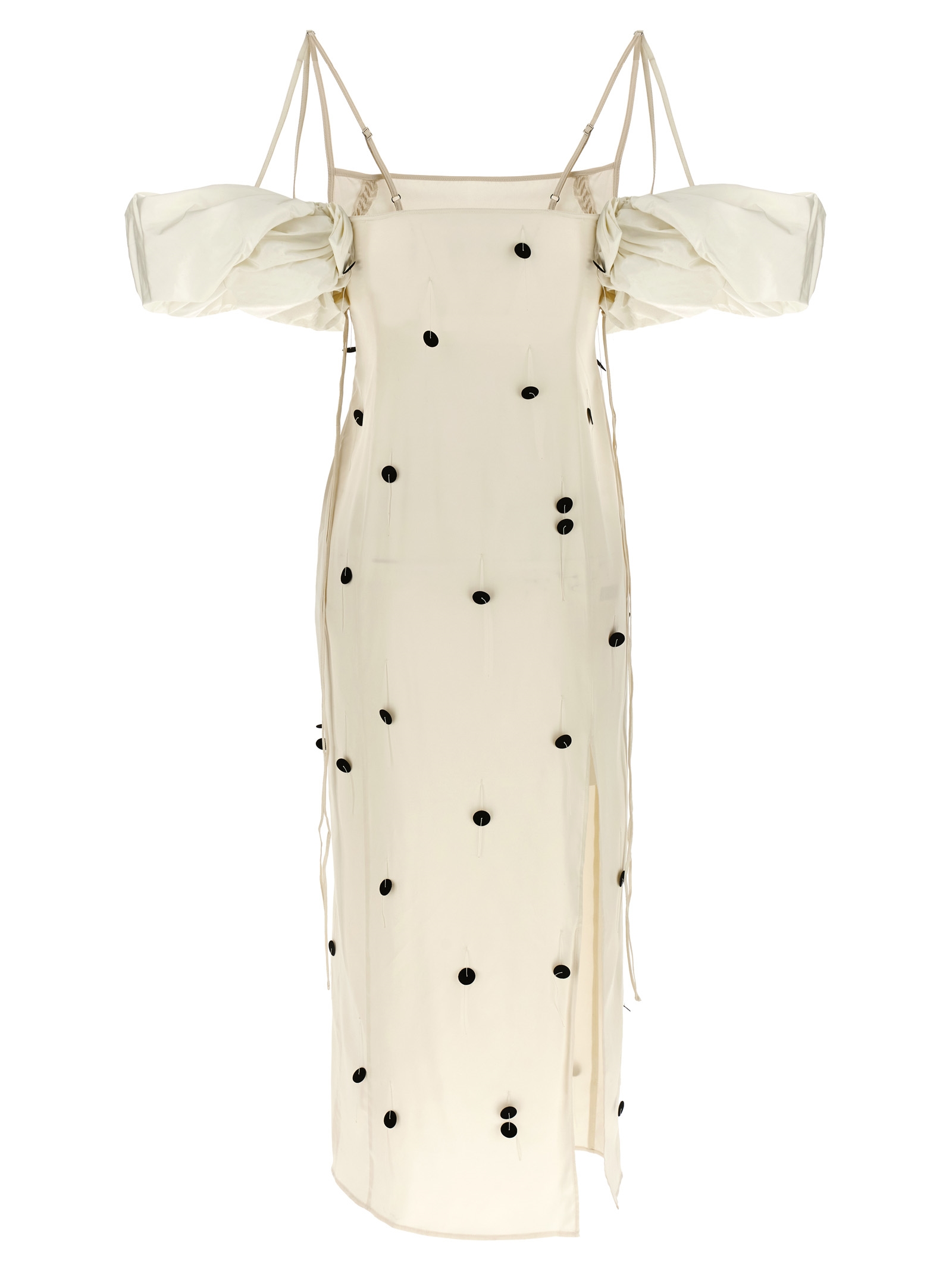 'La robe chouchou' dress 23H233DR074OFFWHITEBLACK (JACQUEMUS / ワンピース・ドレス・オールインワン ) | JACQUEMUS (ジャックムス)(1)