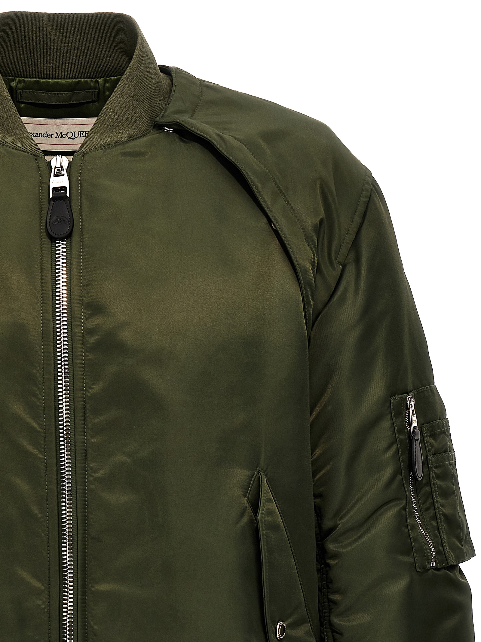 'Harness' bomber jacket 771141QRAAK3360 (Alexander McQUEEN / カジュアルジャケット・ベスト ) | Alexander McQUEEN (アレキサンダー・マックイーン)(3)