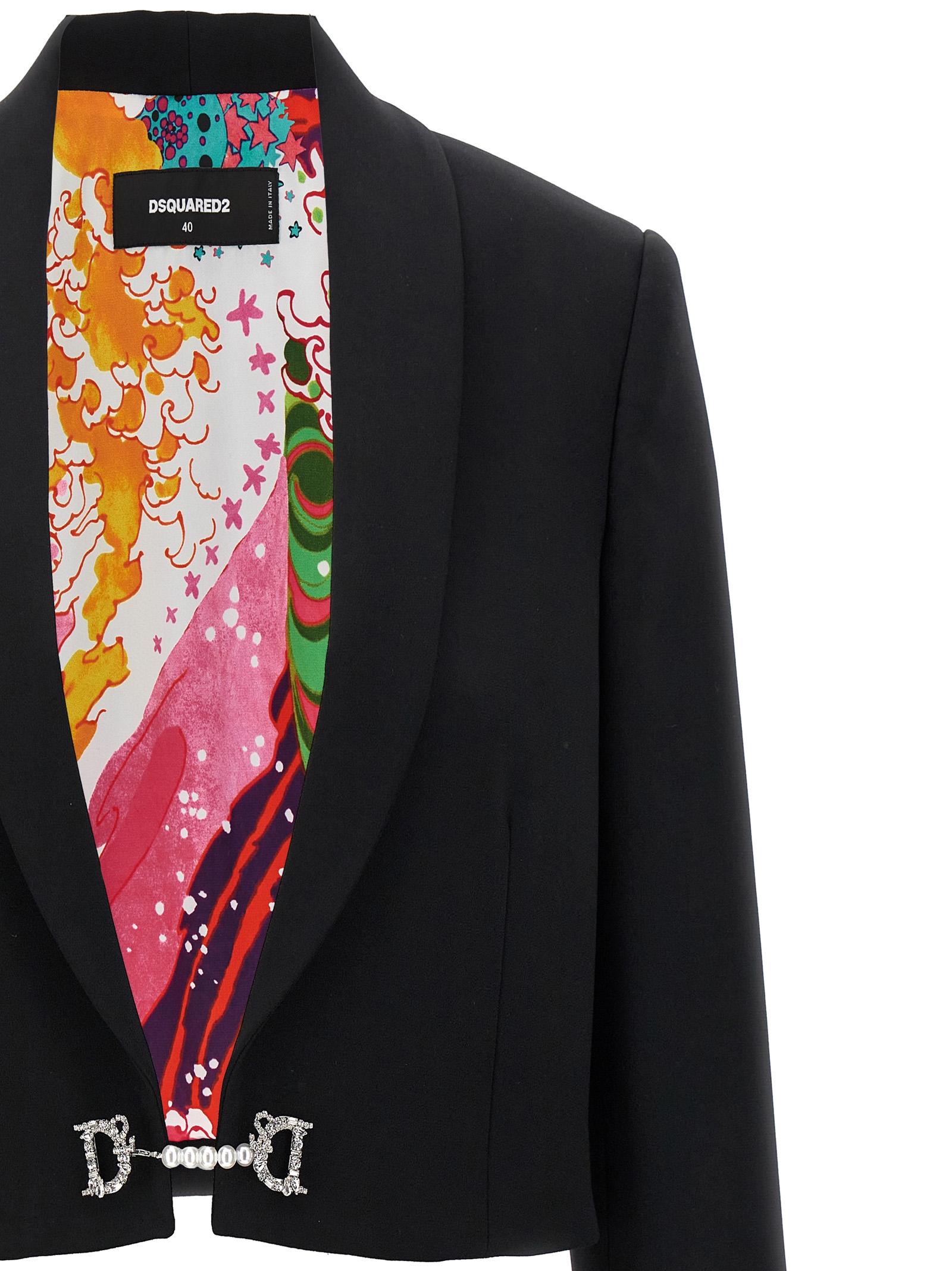 'D2 Jewel' short jacket S72BN0677S60567900 (Dsquared2 / ブレザー・ジャケット ) | Dsquared2 (ディースクエアード)(2)