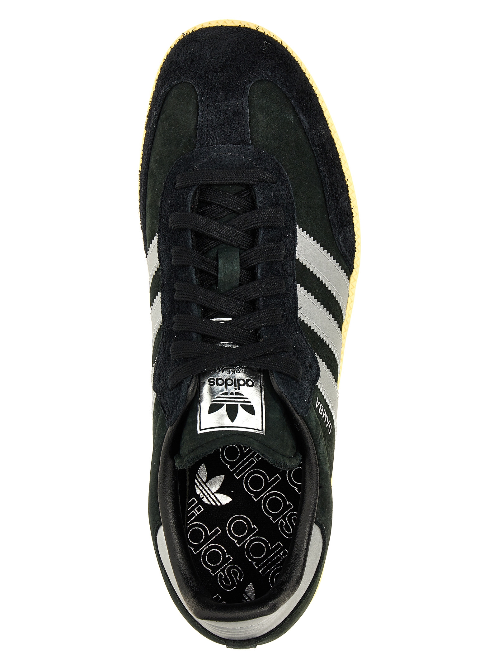 'Samba OG' sneakers IE8128CBLACKMSILVEALMYEL (adidas Originals / スニーカー ) | adidas Originals (アディダス オリジナルス)(3)