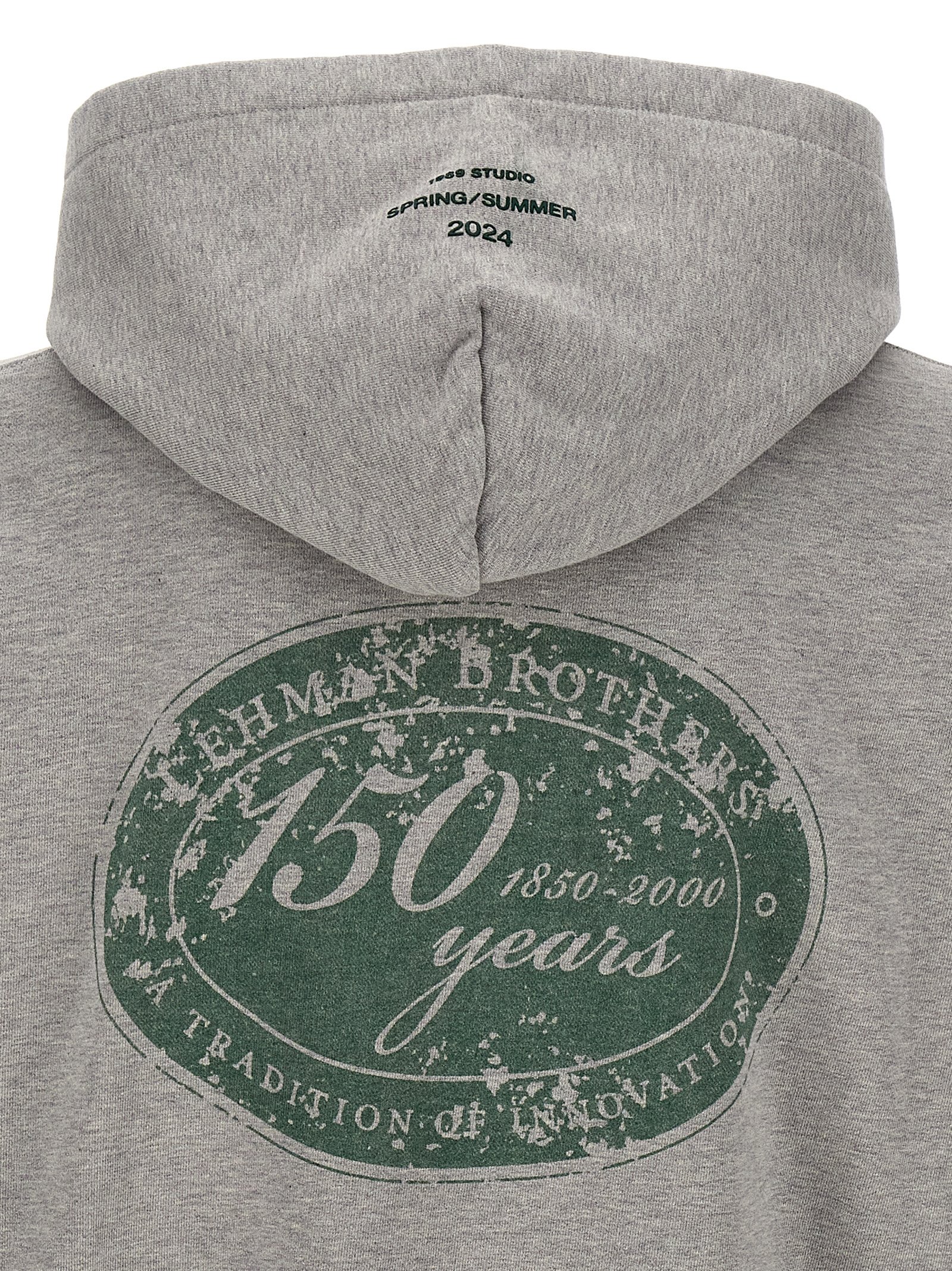 'Lehman brothers' hoodie SS2417OATMEALGREY (1989 / スウェット・フーディー ) | 1989 (ナインティーンエイティーナイン)(3)