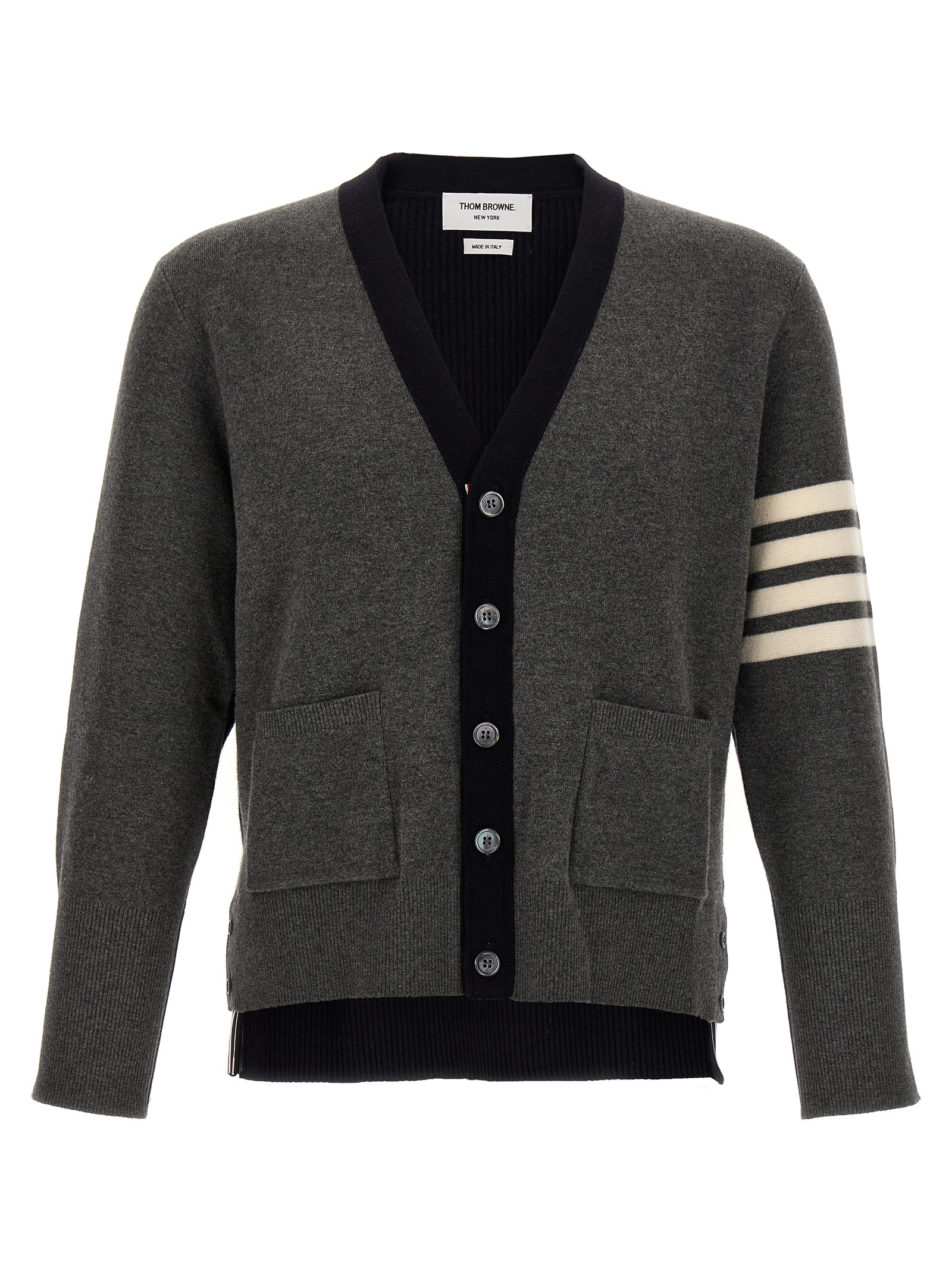 '4 Bar' cardigan MKC548BY1018035 (Thom Browne / ニット・セーター・カーディガン ) | Thom Browne (トム・ブラウン)