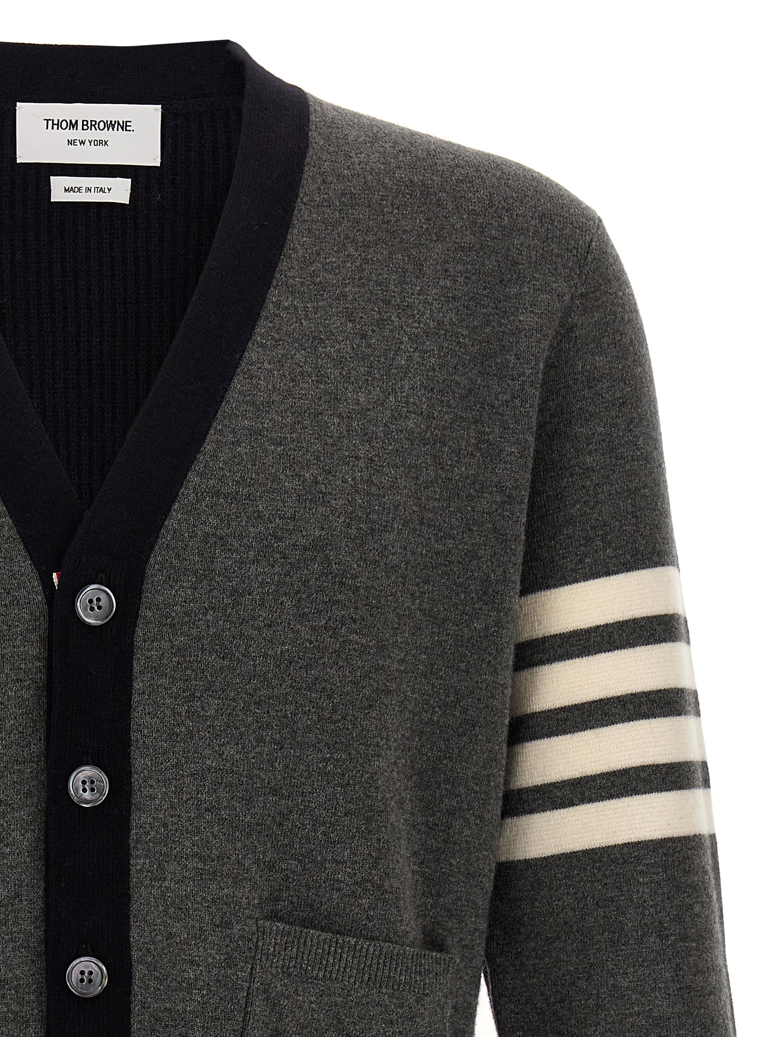 '4 Bar' cardigan MKC548BY1018035 (Thom Browne / ニット・セーター・カーディガン ) | Thom Browne (トム・ブラウン)(1)