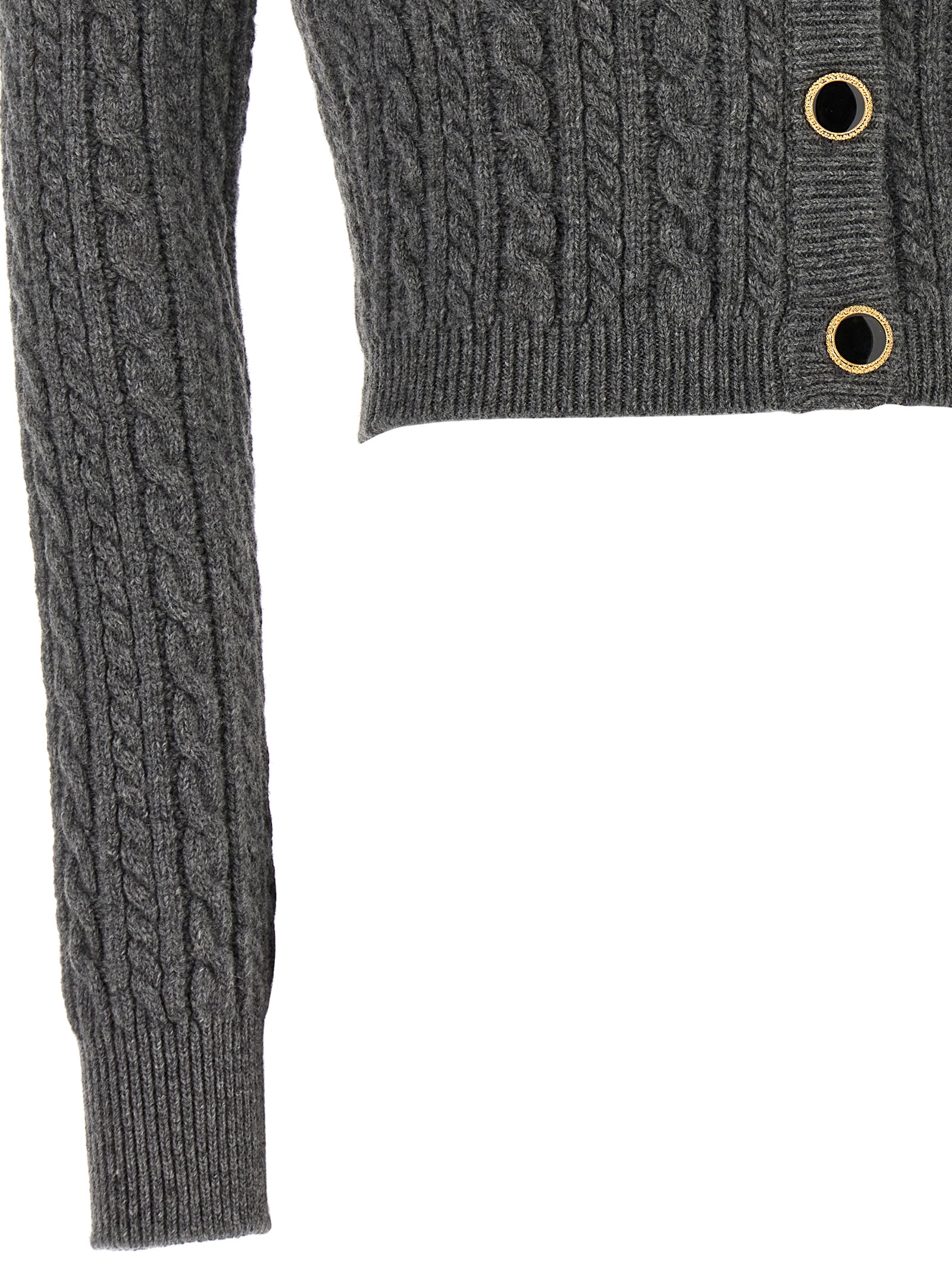 Cropped wool cardigan FABX3867K43920003 (ALESSANDRA RICH / ニット・セーター・カーディガン ) | ALESSANDRA RICH (アレッサンドラ リッチ)(3)