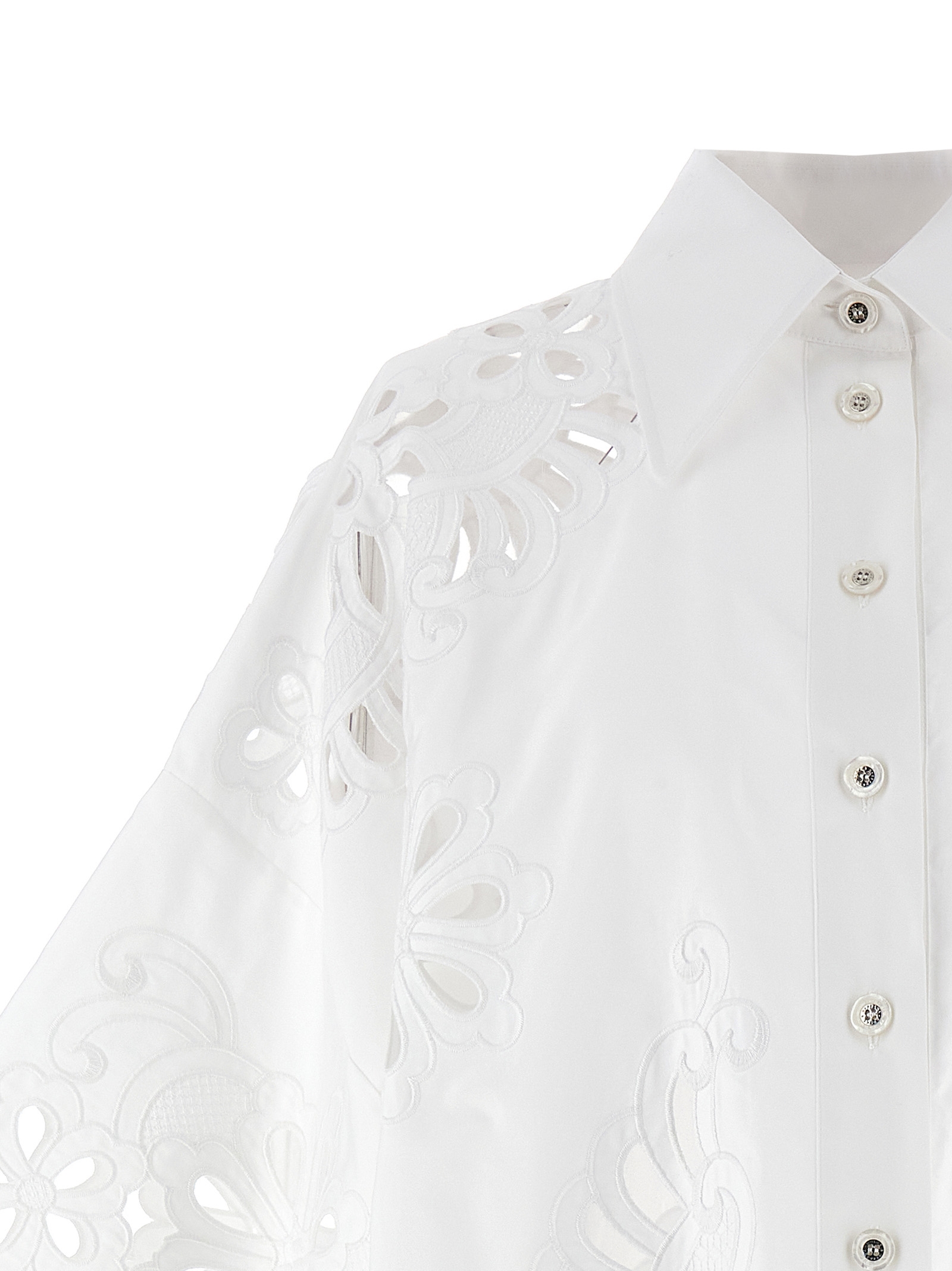 Cut-out embroidery shirt F5S56ZGDCKOW0800 (Dolce & Gabbana / シャツ・ブラウス ) | Dolce & Gabbana (ドルチェガッバーナ)(2)