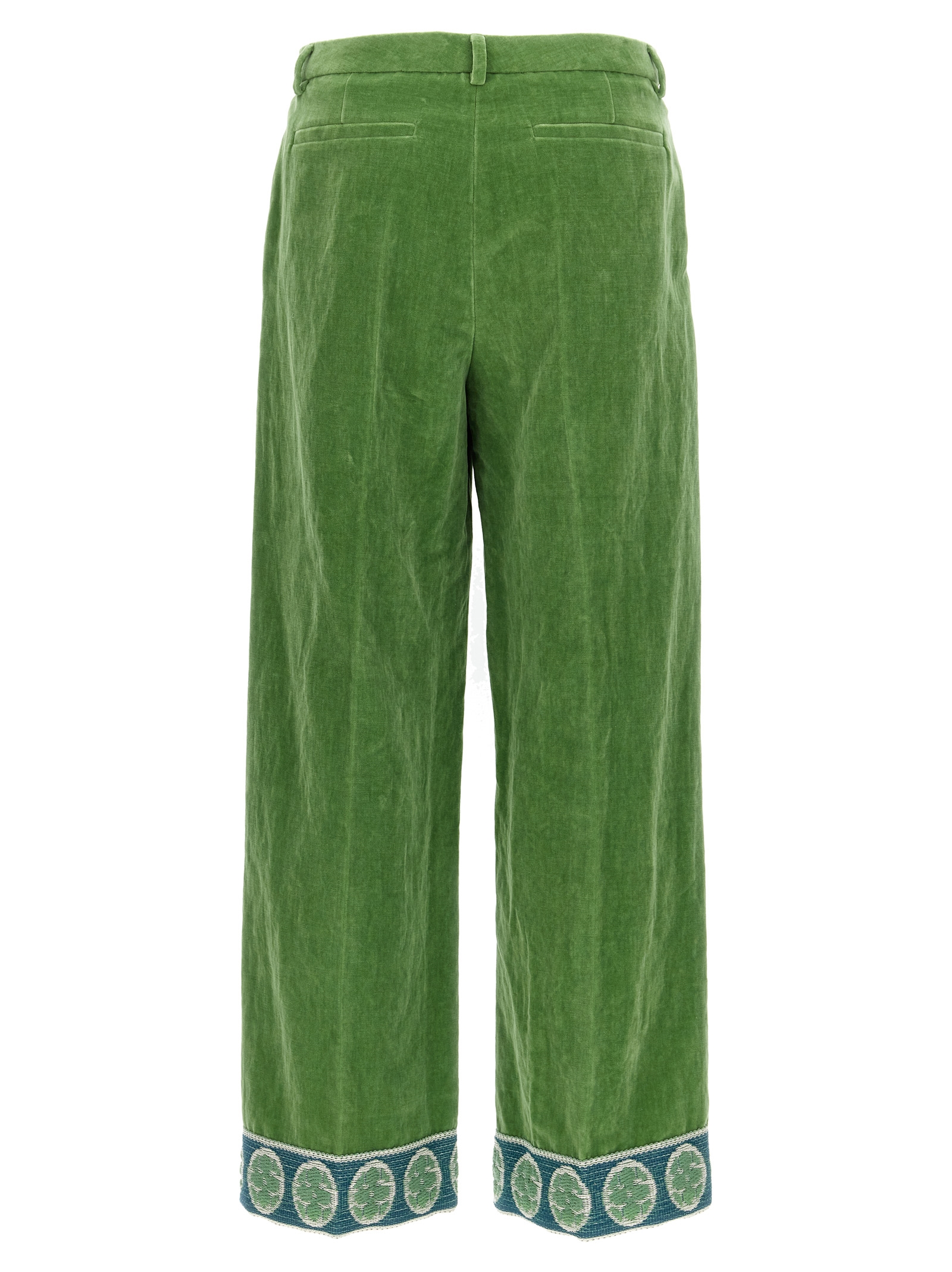 Valentino Garavani velvet trousers V3RBJ74AM2LR1 (Valentino Garavani / パンツ ) | Valentino Garavani (ヴァレンティノ)(1)