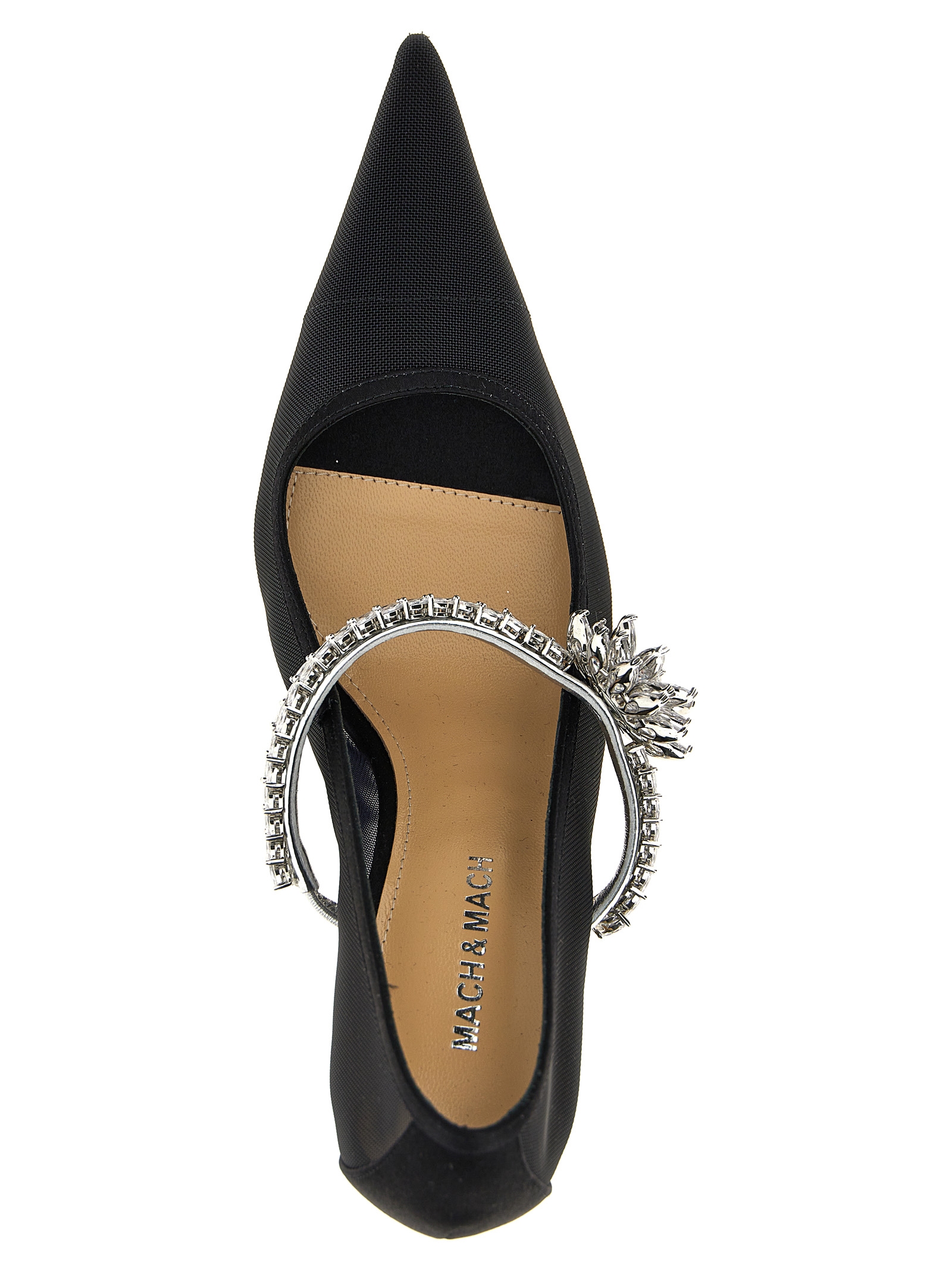 'Lotus' pumps R25S090695NETB17BLACK (MACH & MACH / パンプス・ハイヒール ) | MACH & MACH (マッハ&マッハ)(3)