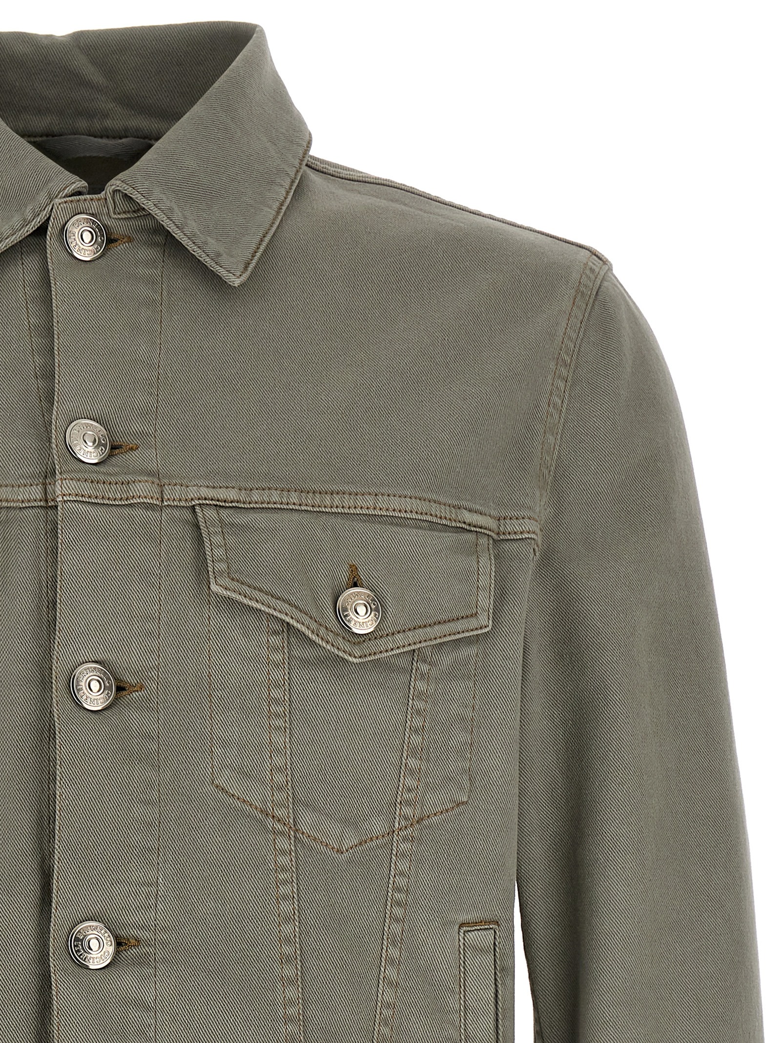 Denim jacket M277P6910C7018 (Brunello Cucinelli / カジュアルジャケット・ベスト ) | Brunello Cucinelli (ブルネロ・クチネリ)(2)