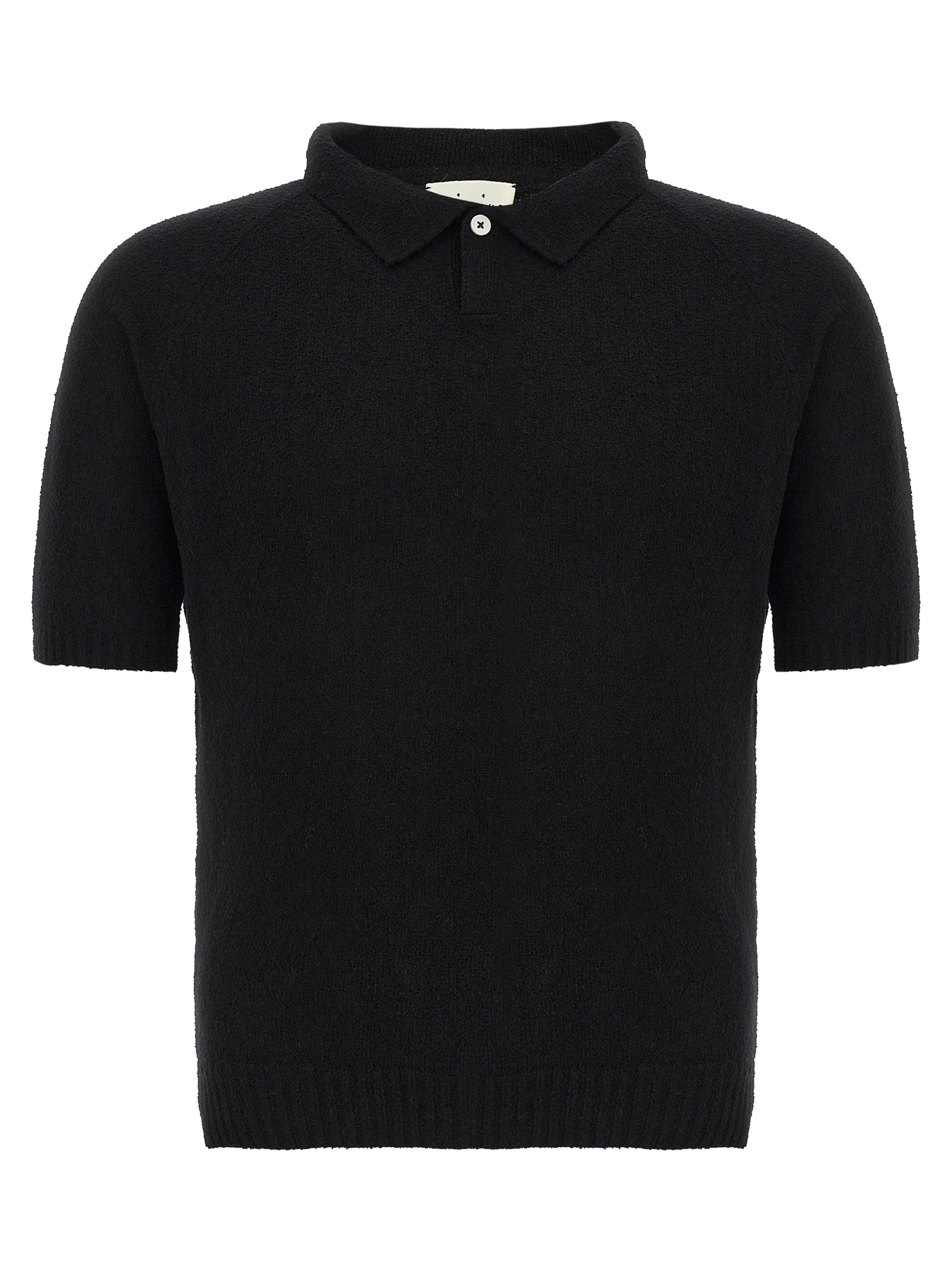 Bouclé cotton polo shirt YPK002C8 (ma'ry'ya / ポロシャツ ) | ma'ry'ya (マリア)