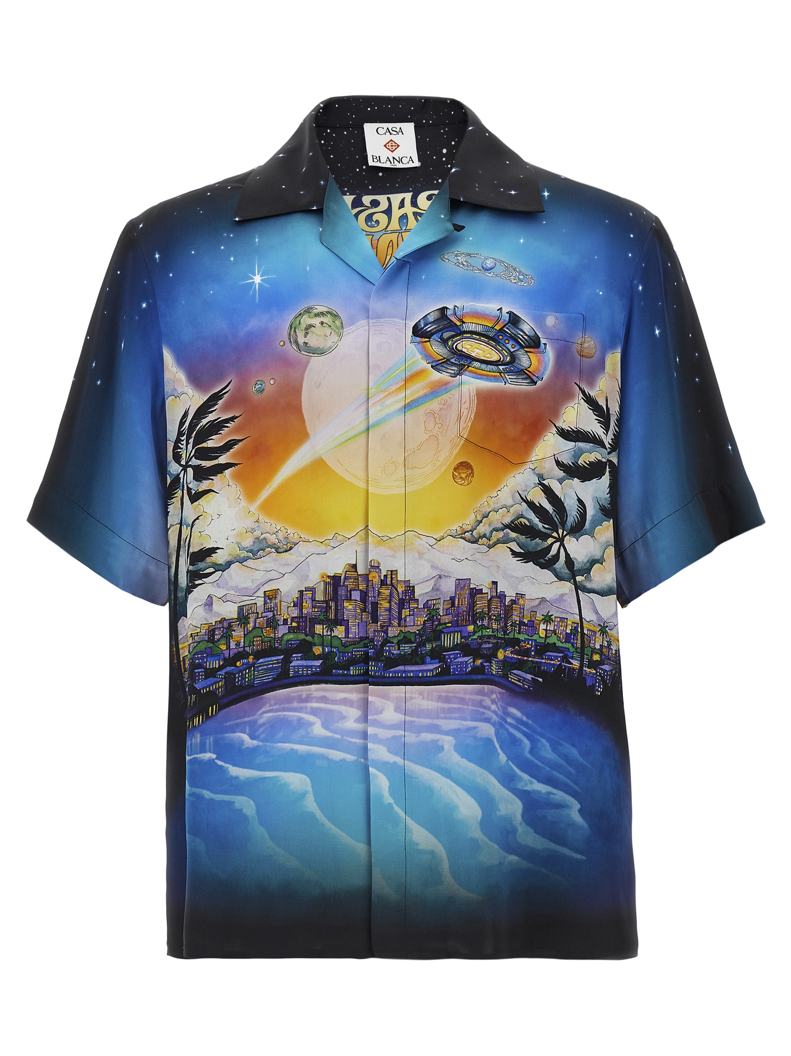'LA Prémonition' shirt UMS25SH00304SILKSATINLAPREMONITION (Casablanca / シャツ・ブラウス ) | Casablanca (カサブランカ)